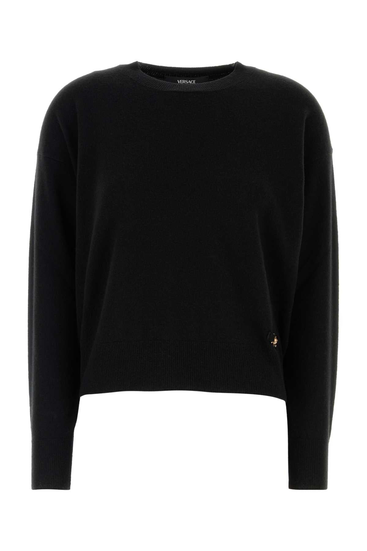 VERSACE Stretch Wool Blend Sweater for Women