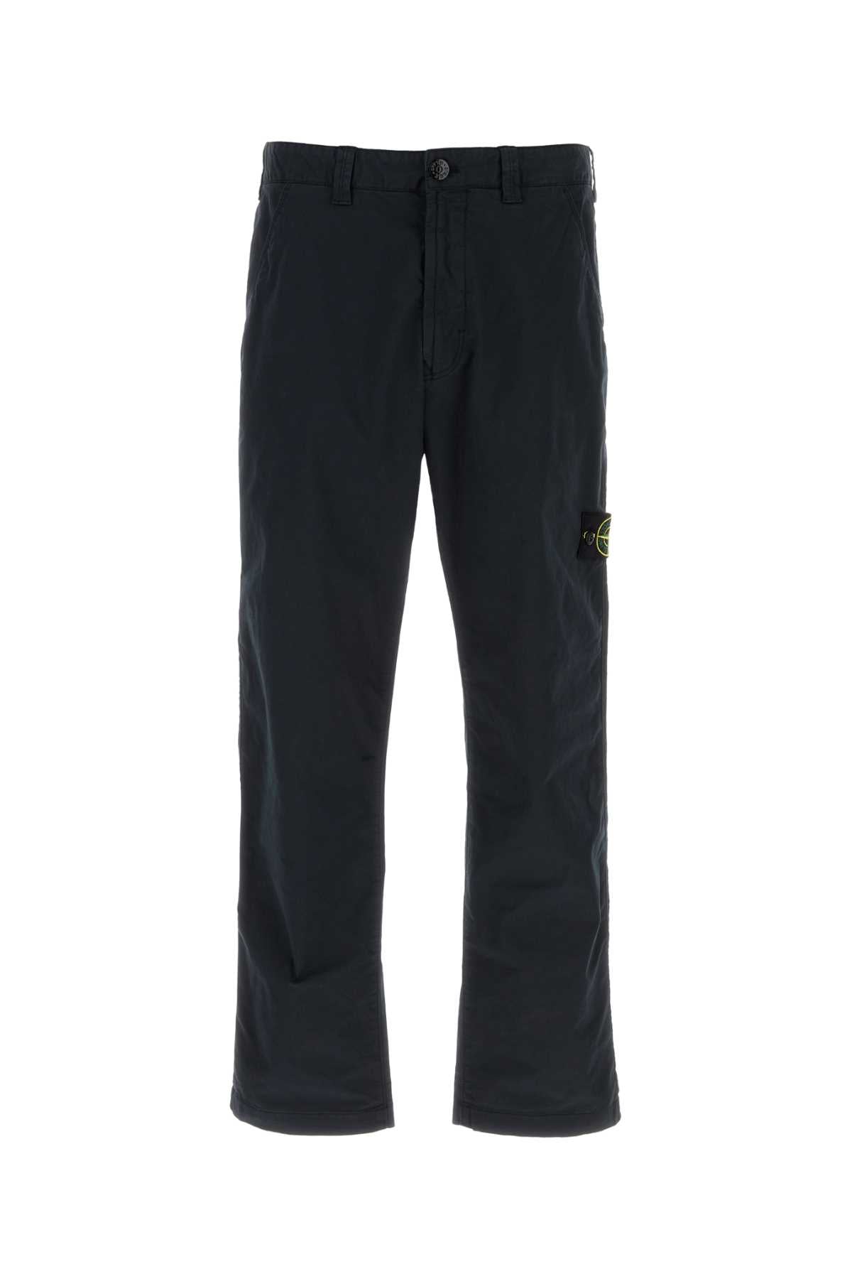 STONE ISLAND Stretch Cotton Pants for Men - FW25