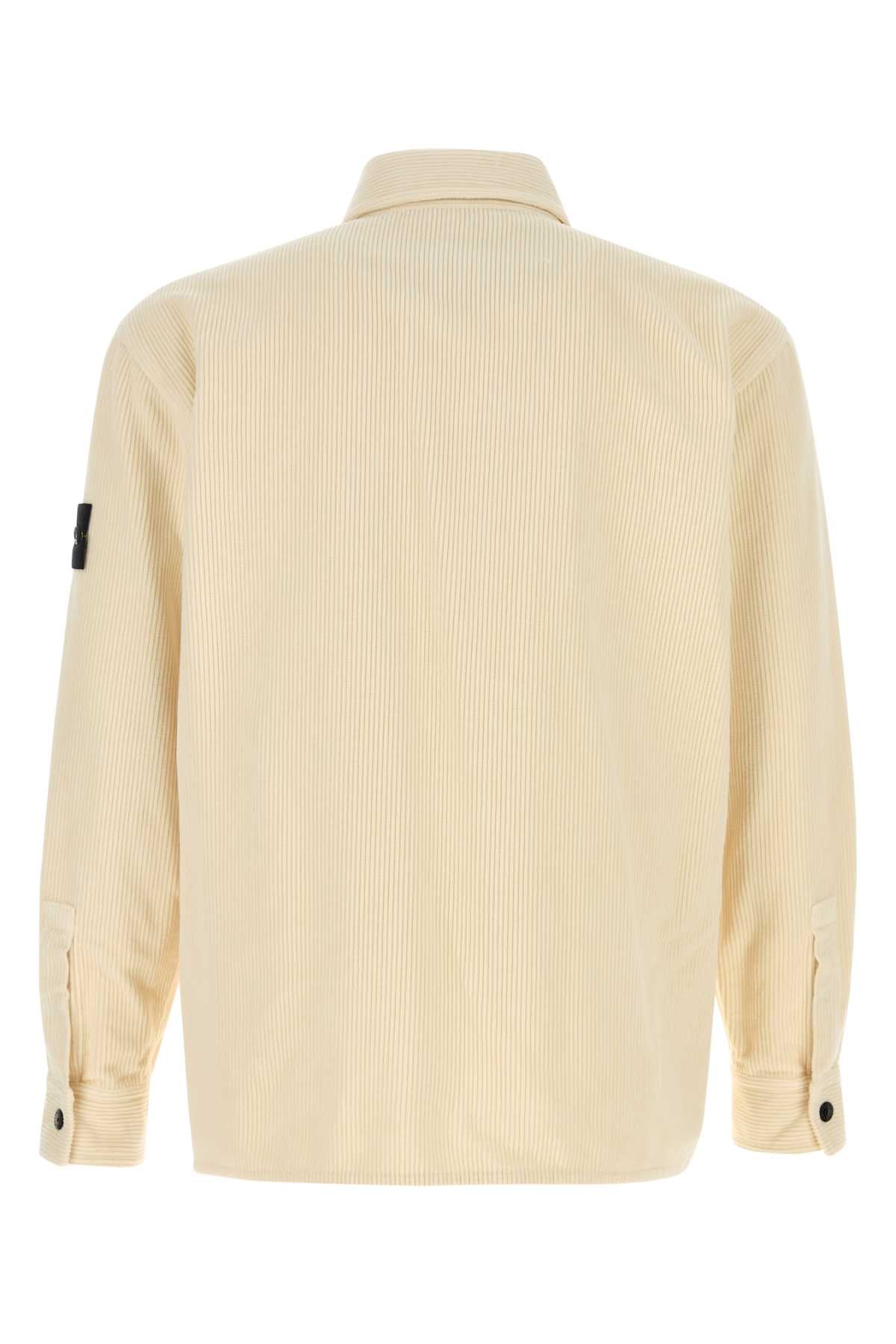 STONE ISLAND Corduroy Shirt for Men - Stylish and Versatile