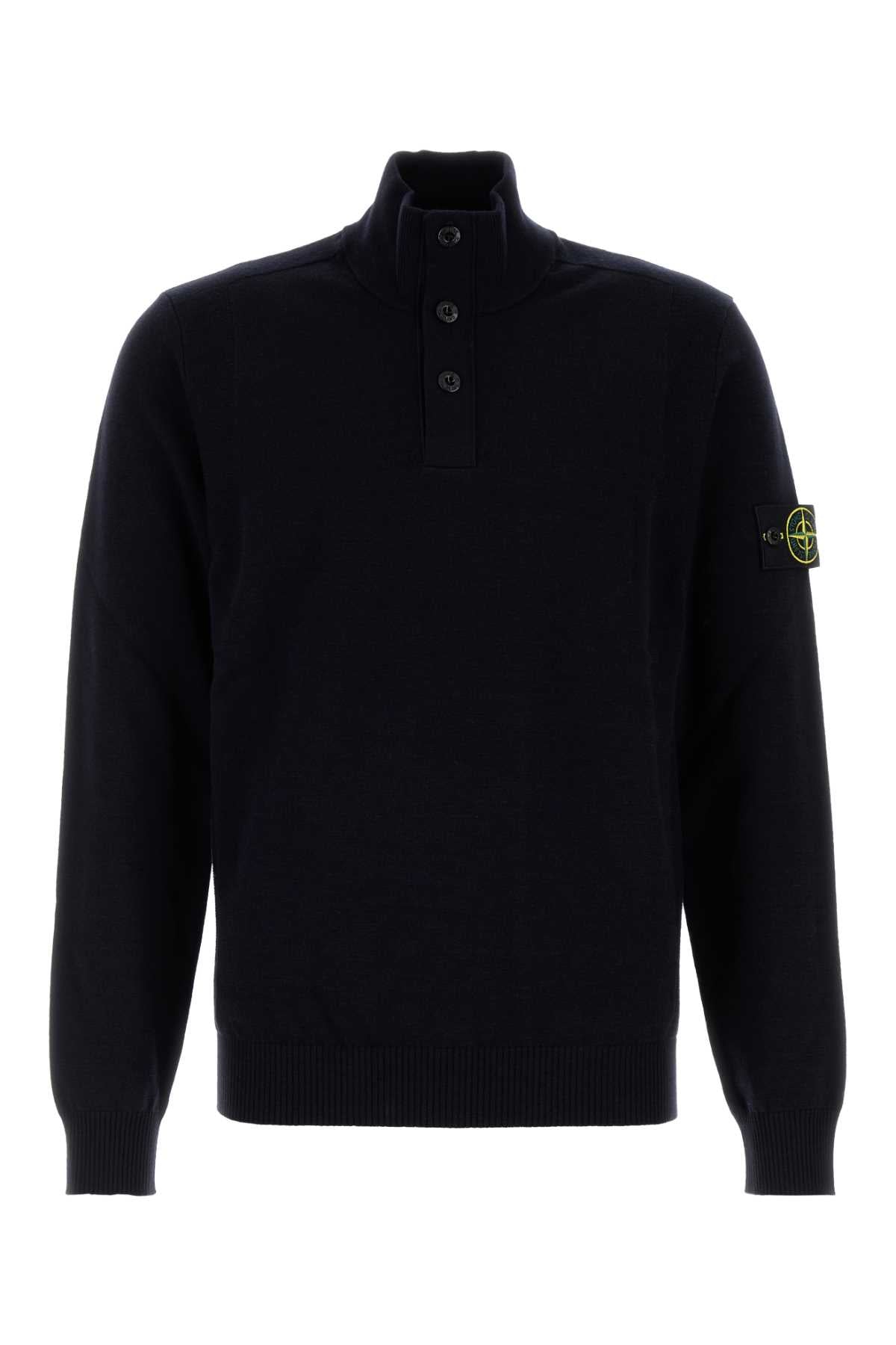 STONE ISLAND Wool Blend Sweater for Men - FW25 Collection