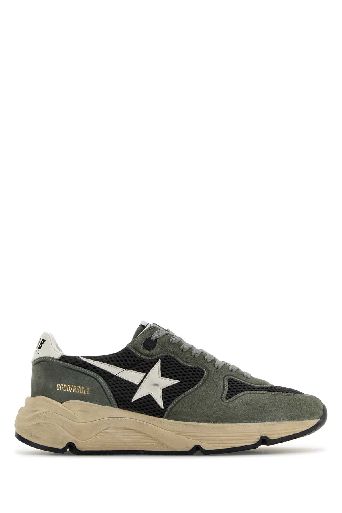 GOLDEN GOOSE DELUXE BRAND Suede and Mesh Running Sneaker for Men