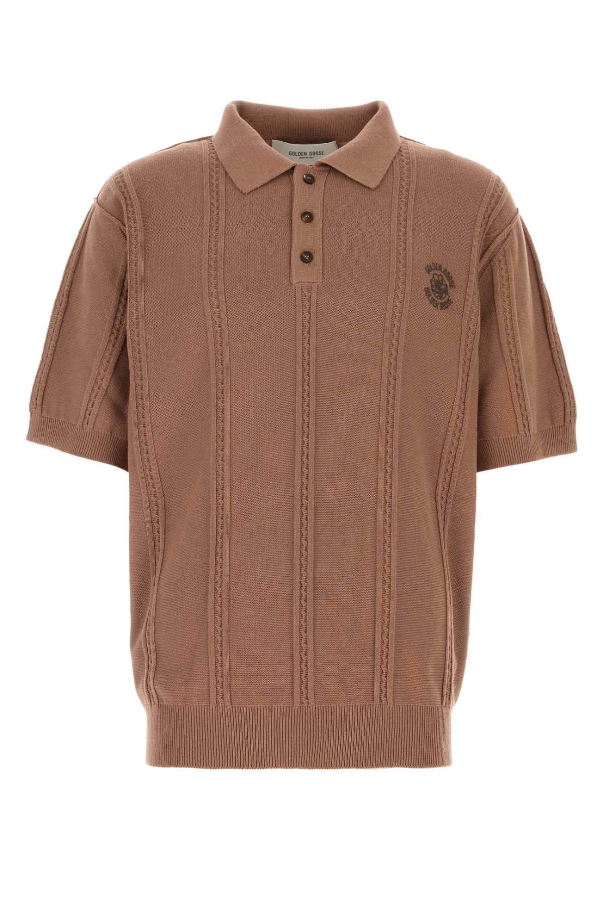 GOLDEN GOOSE DELUXE BRAND Men's Cotton-Polyester Polo Shirt - 25W Collection