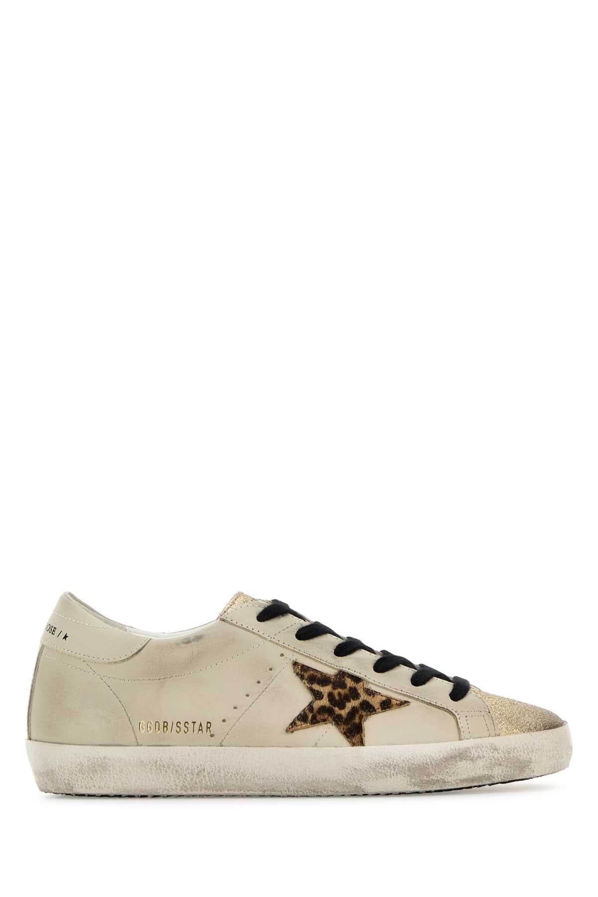 GOLDEN GOOSE DELUXE BRAND Women’s Sand Leather Superstar Sneaker