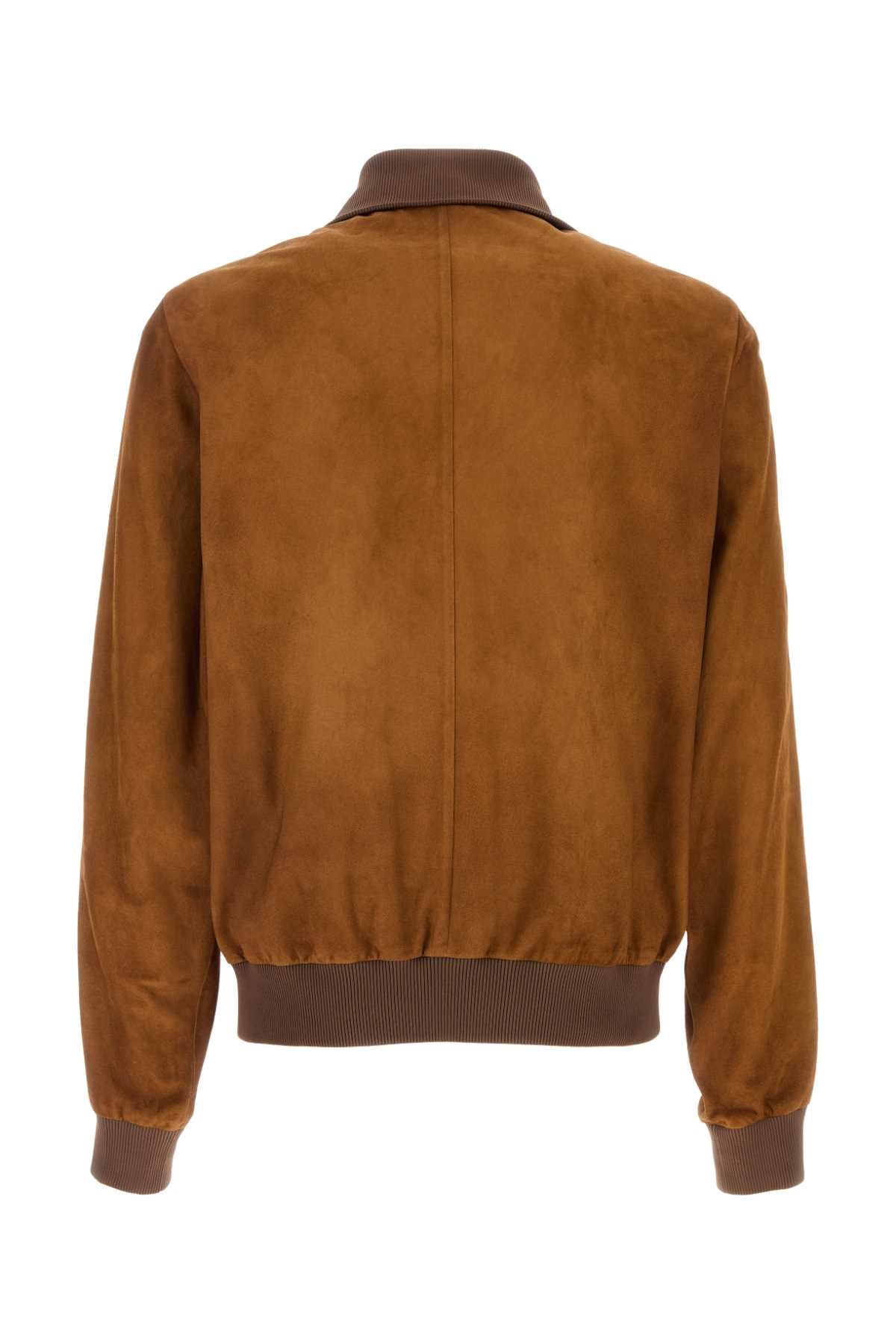 PRADA Suede Jacket for Men - Season 25W