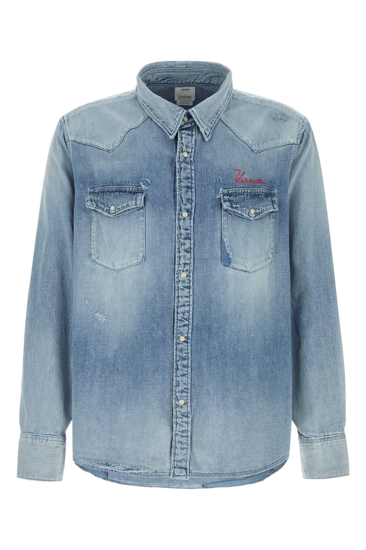 VISVIM Essential Denim Shirt for Men - 25W Season
