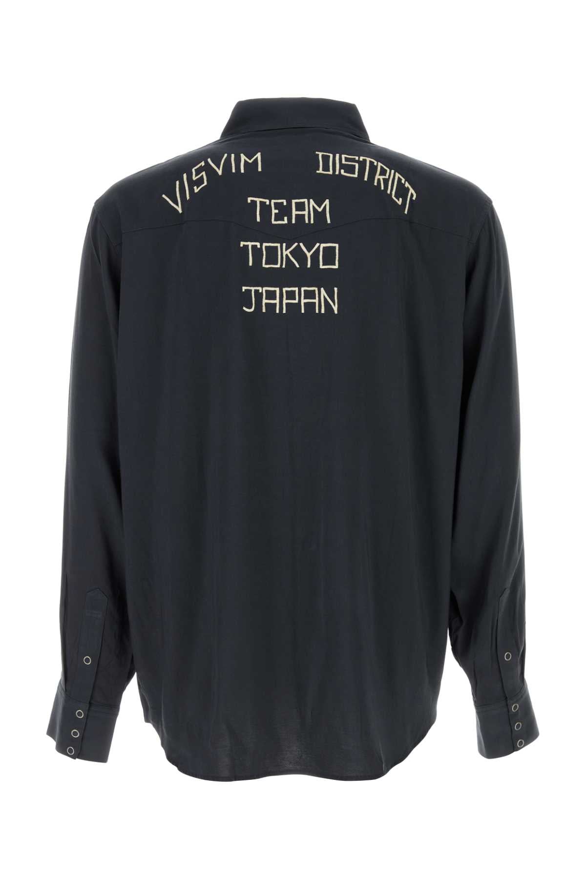 VISVIM Slate Rayon Shirt for Men