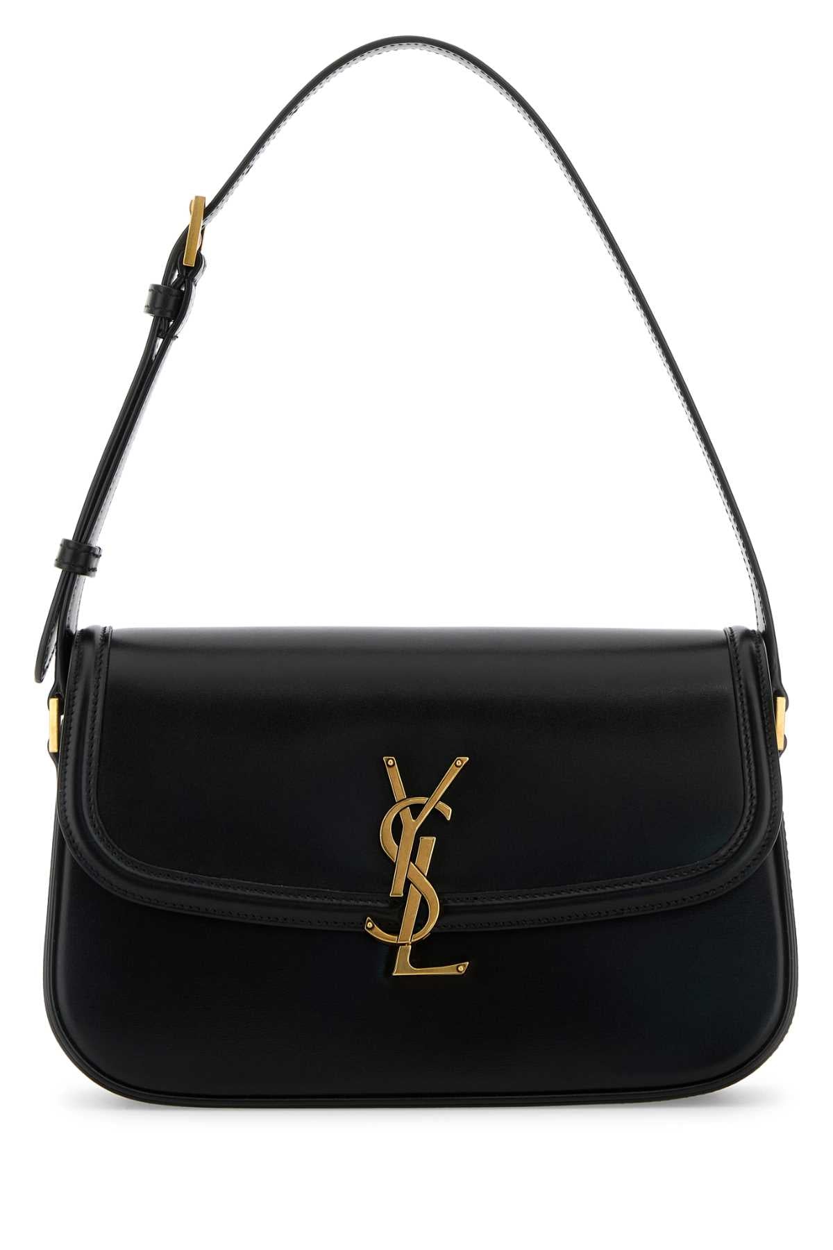 SAINT LAURENT Mini Leather Solferino Shoulder Handbag