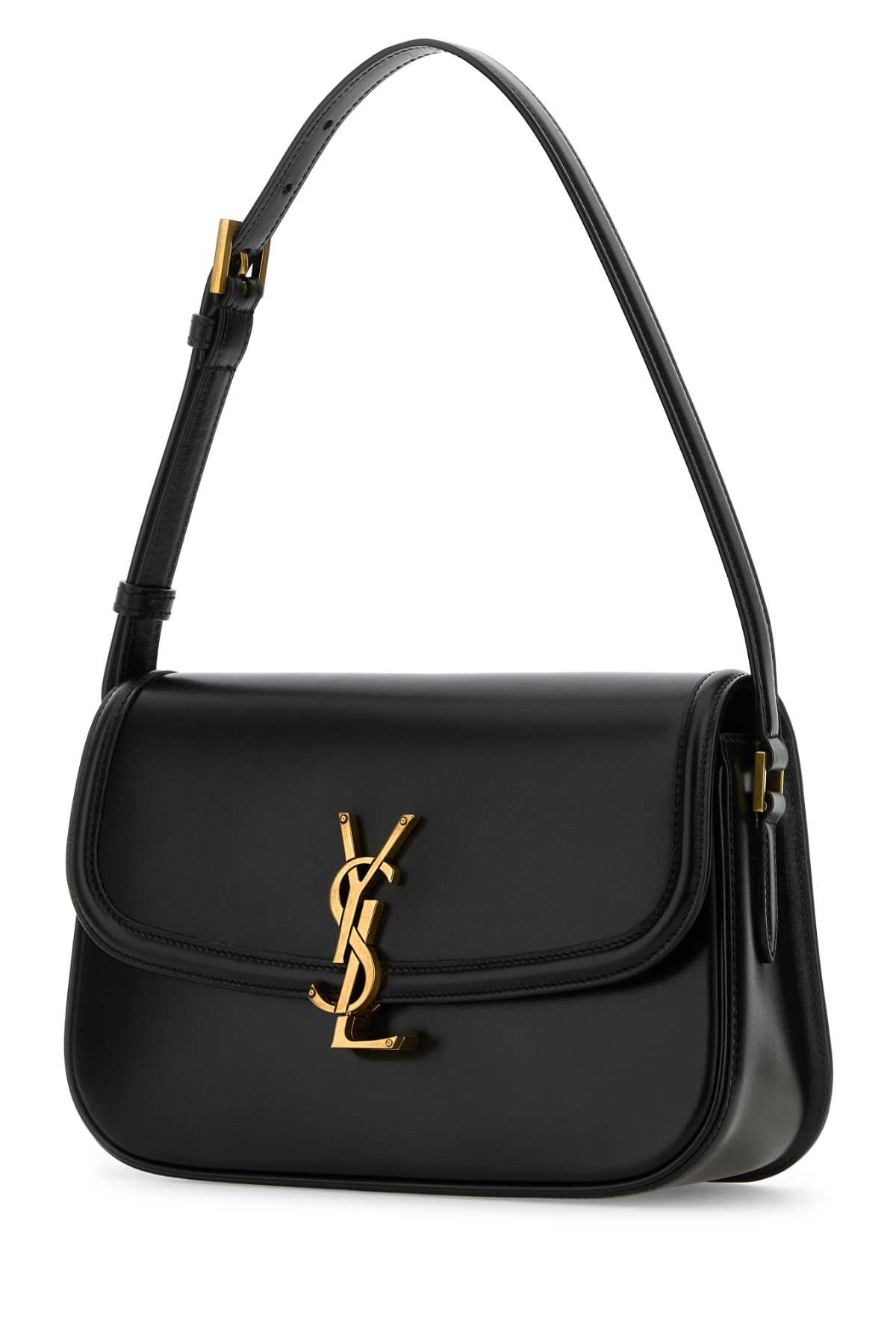 SAINT LAURENT Mini Leather Solferino Shoulder Handbag