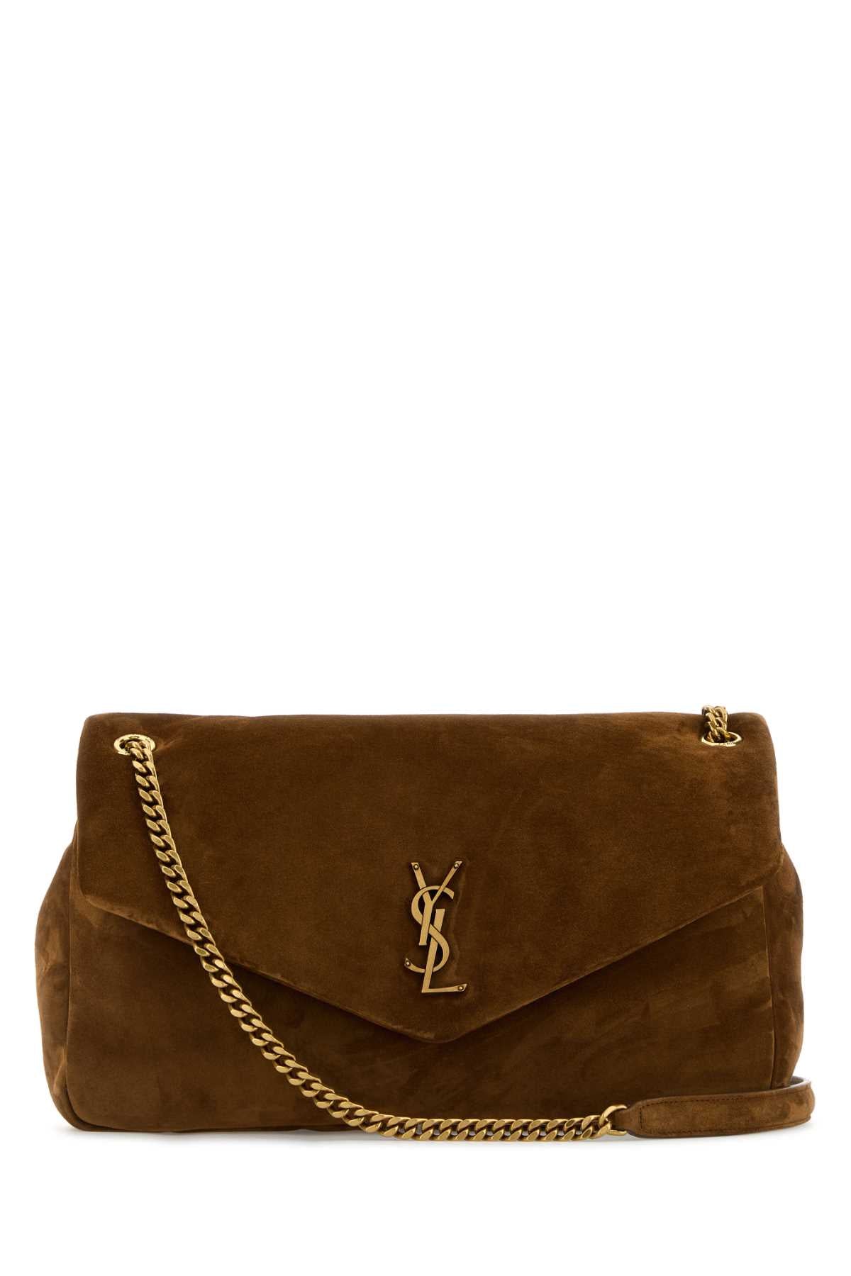 SAINT LAURENT Large Calypso Shoulder Handbag - 38 cm Width