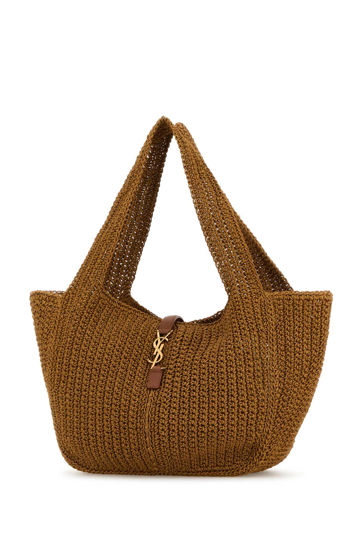 SAINT LAURENT Crochet Mini Le 5 Ã 7 Bea Shopping Handbag - 50 cm x 28 cm x 18 cm