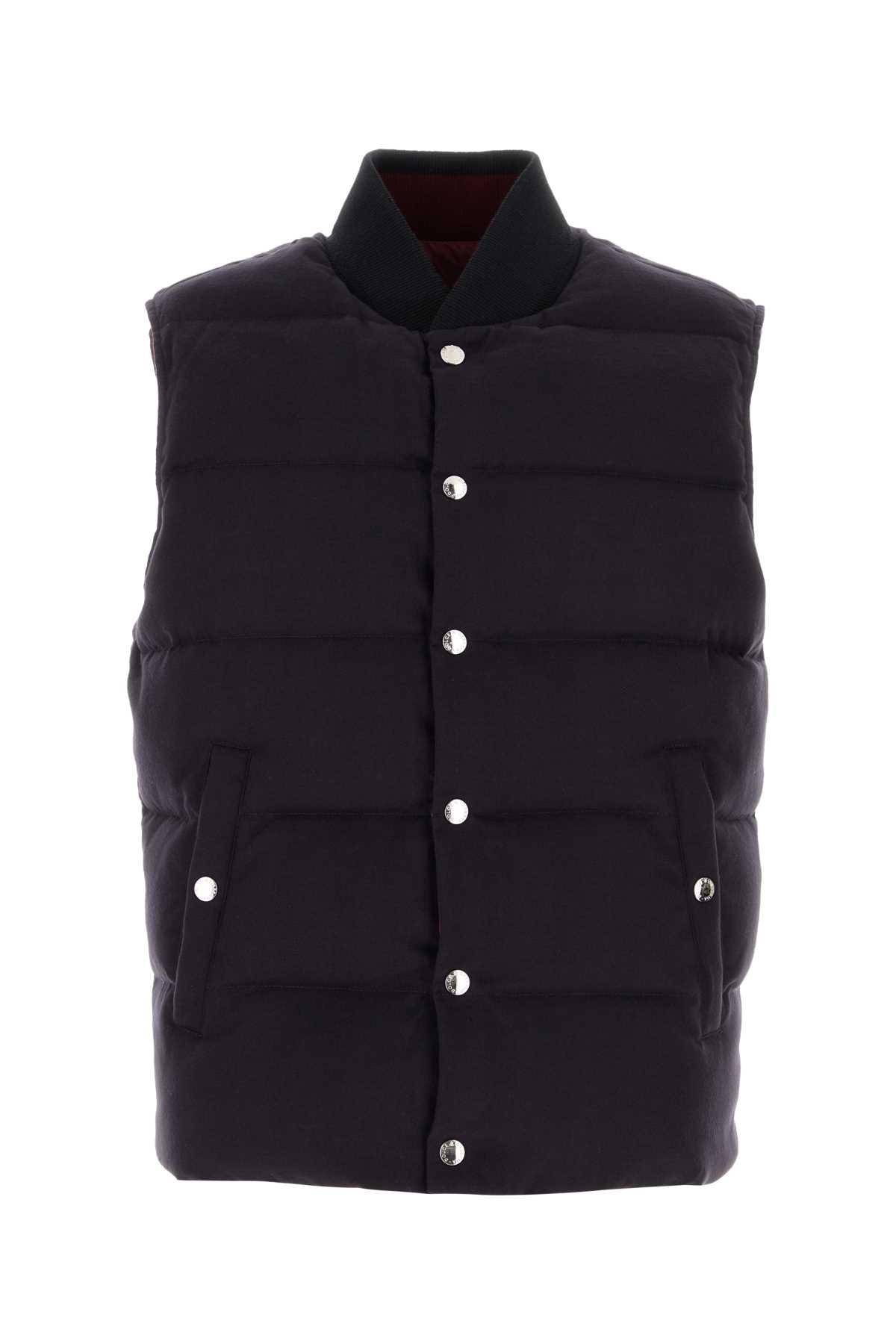DOLCE & GABBANA Reversible Cotton Blend Down Jacket for Men