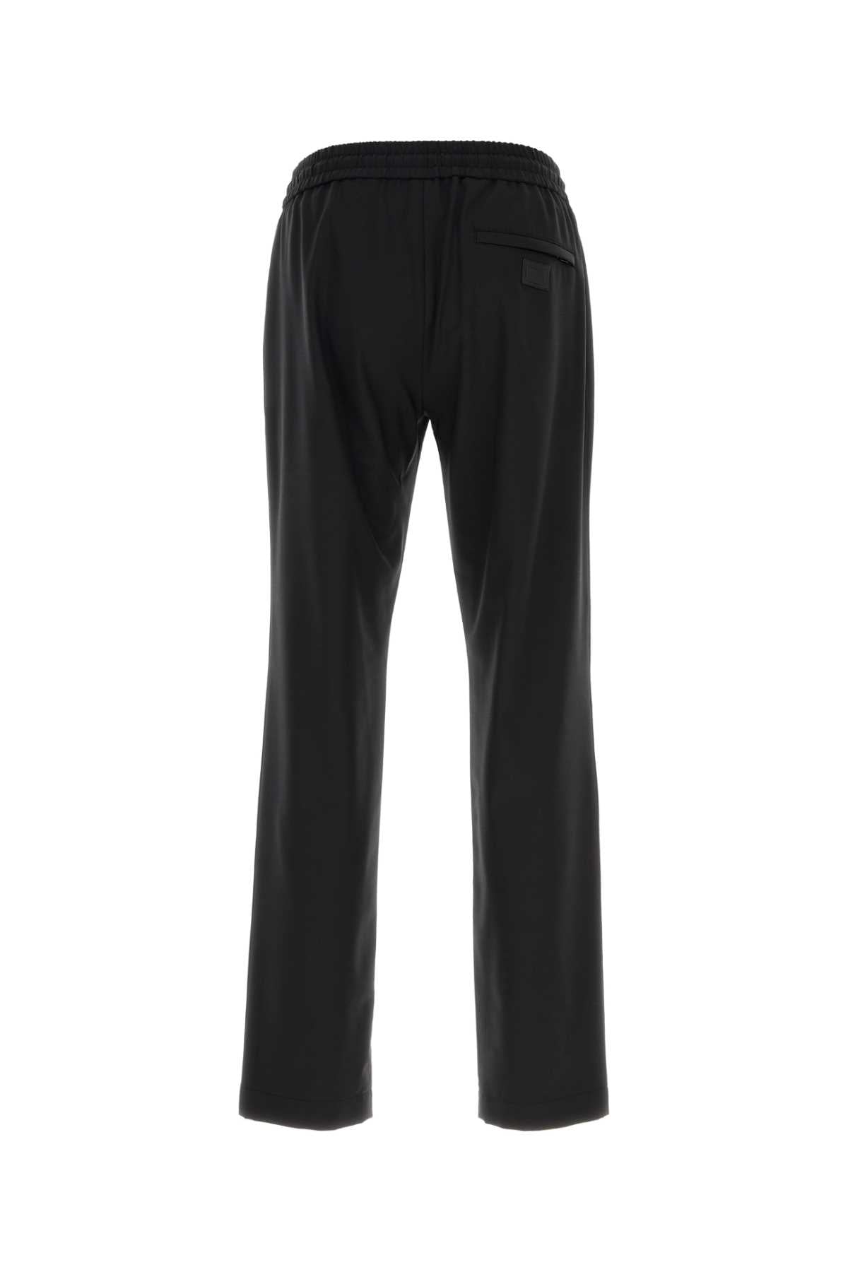DOLCE & GABBANA Stretch Wool Blend Pant