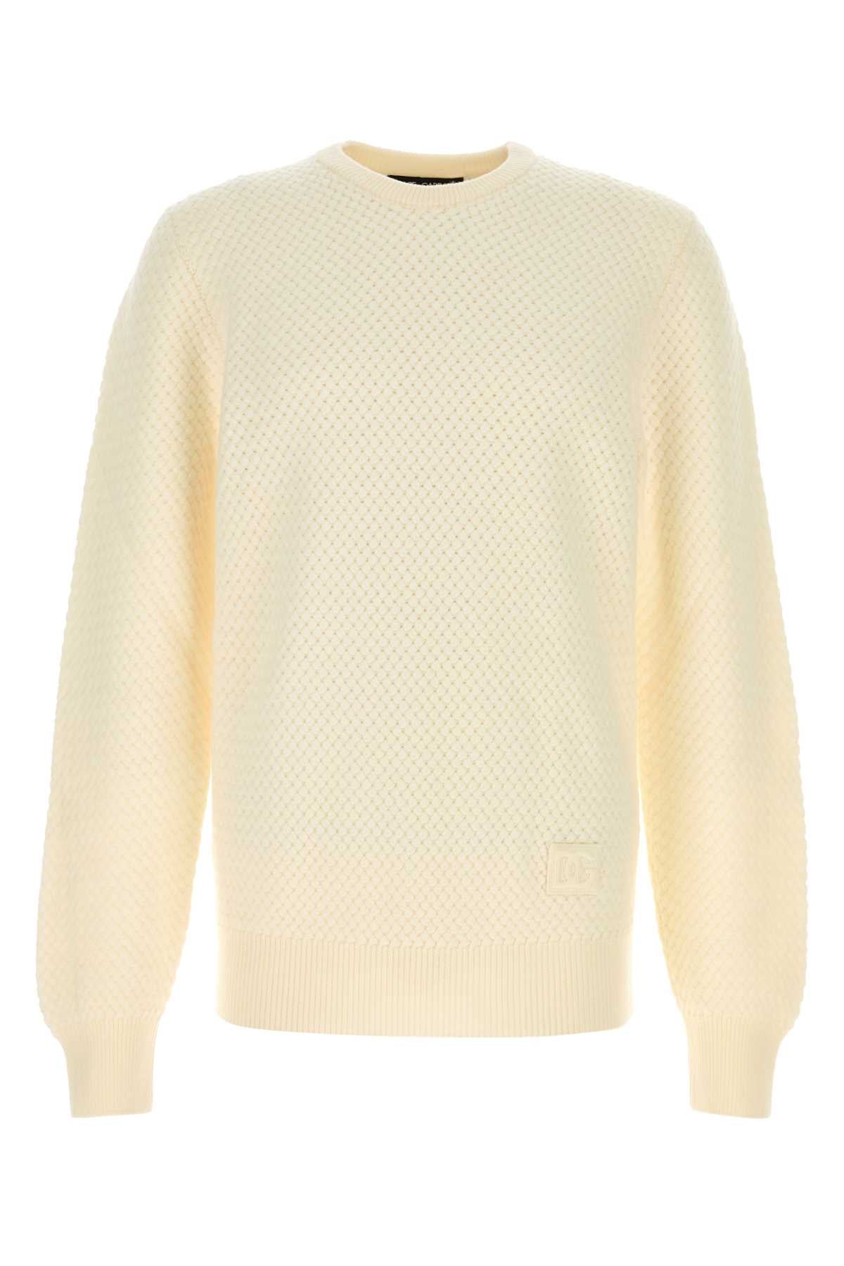 DOLCE & GABBANA Classic Wool Sweater for Men - Winter 2025