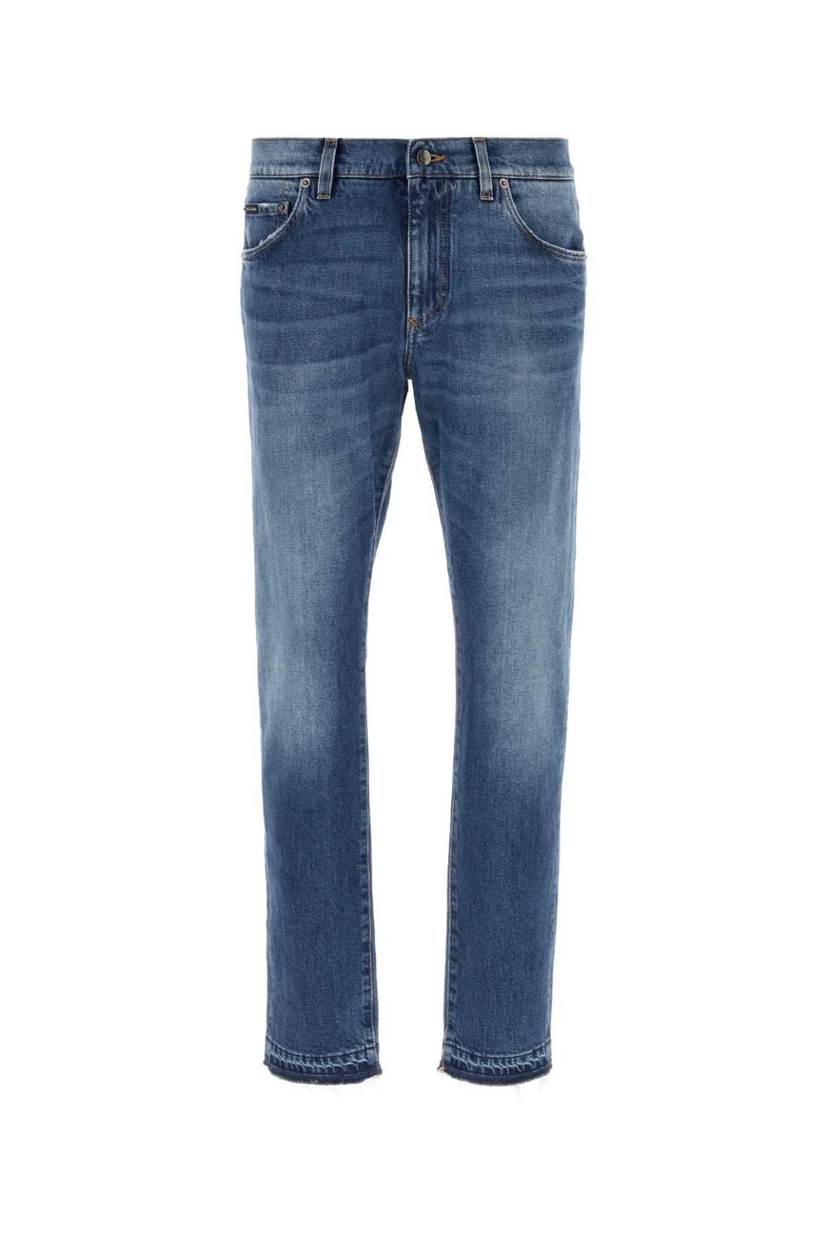 DOLCE & GABBANA Men's Stretch Denim Jeans - Season 25W