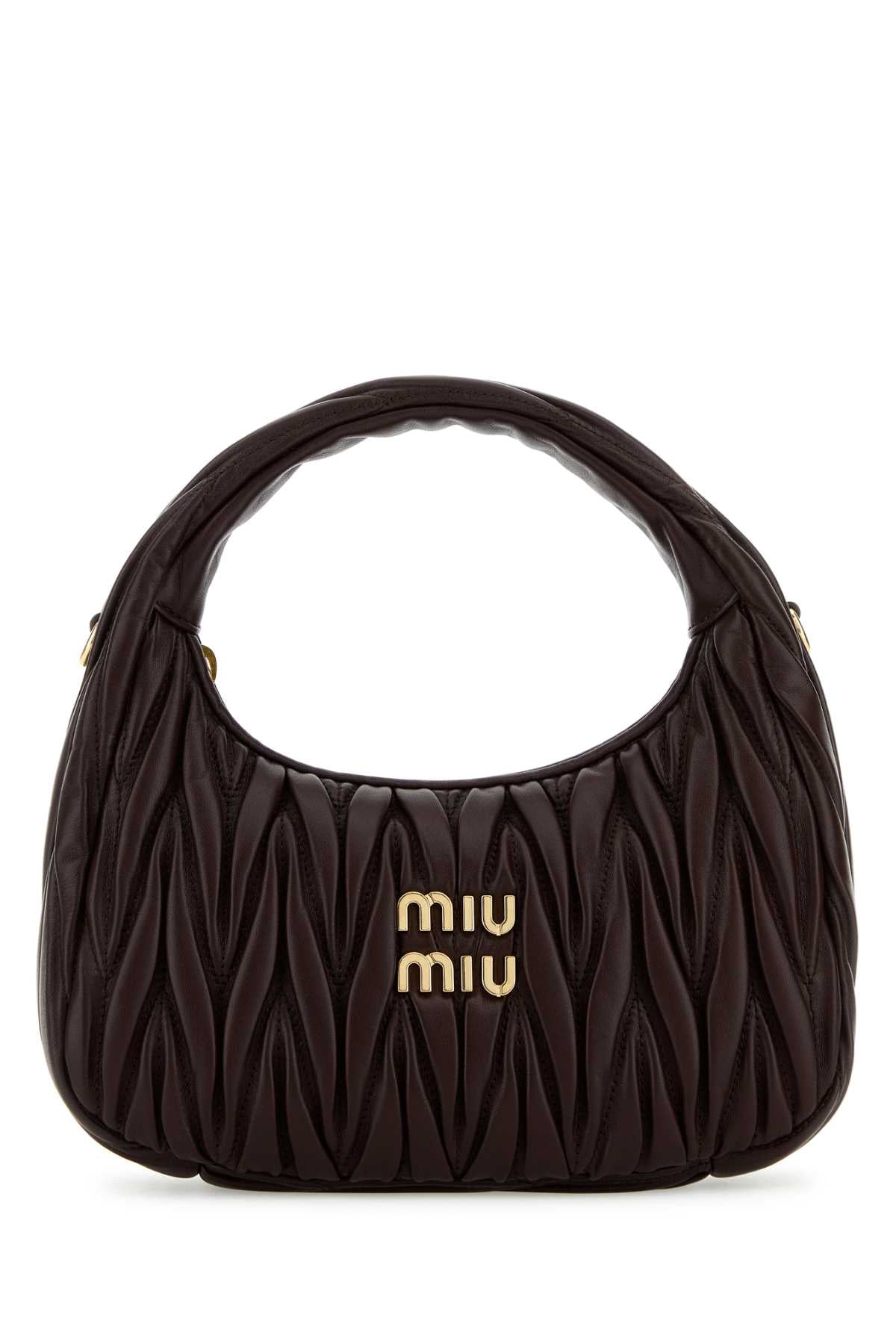 MIU MIU Mini Nappa Leather Wander Handbag - Stylish & Chic