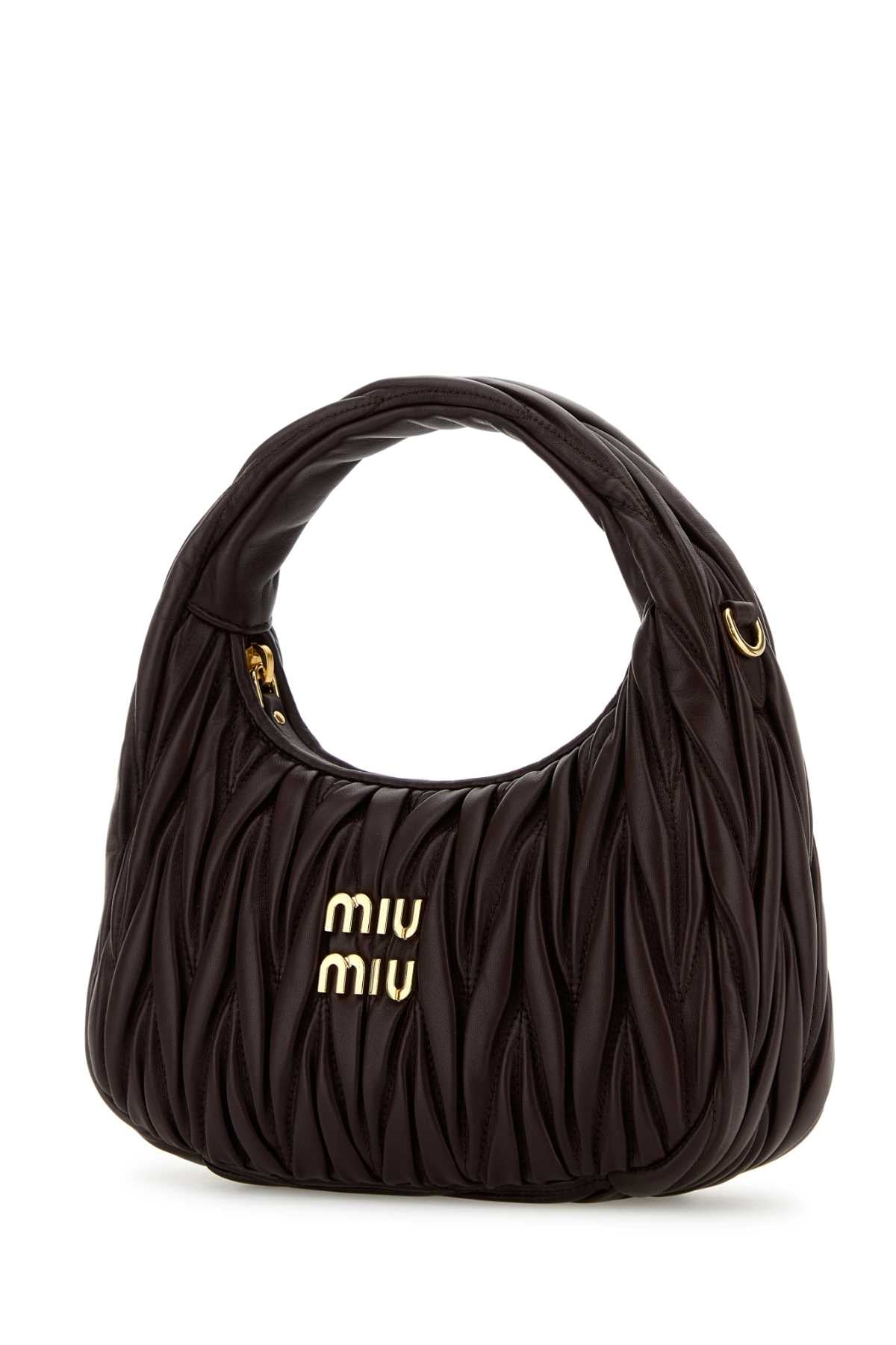 MIU MIU Mini Nappa Leather Wander Handbag - Stylish & Chic