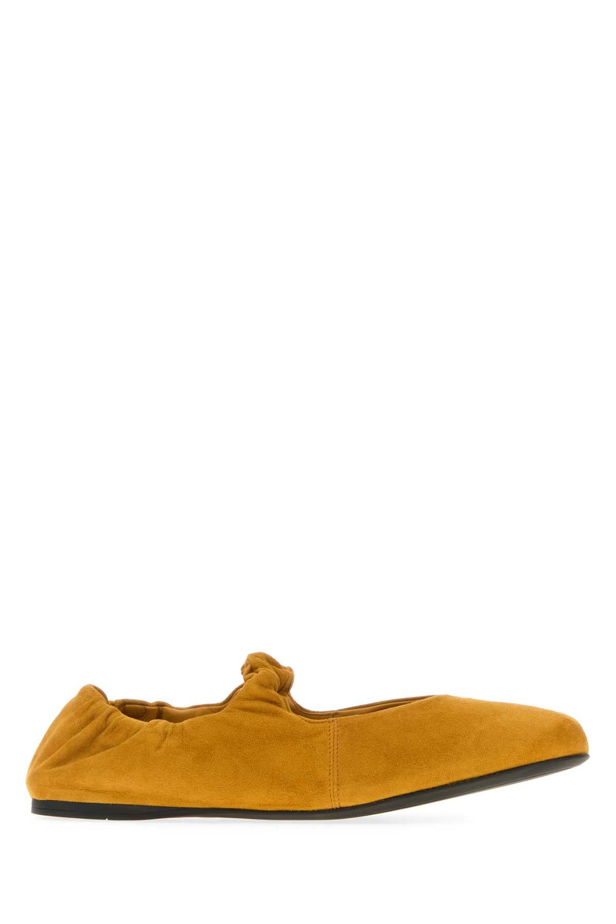 MIU MIU Elegant Suede Ballerinas for Women