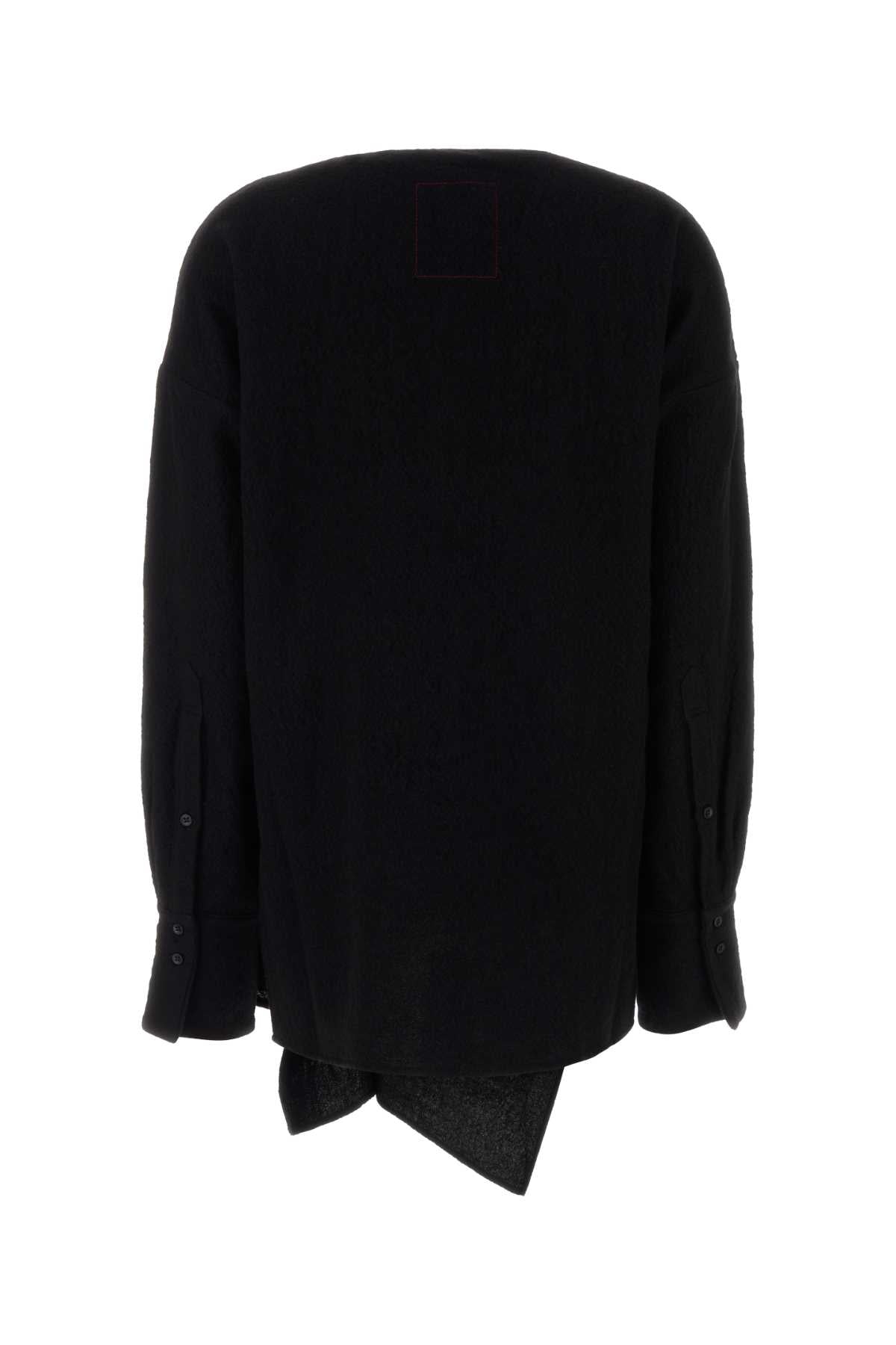 UMA WANG Wool Tumble Blouse for Women - Elegant and Cozy