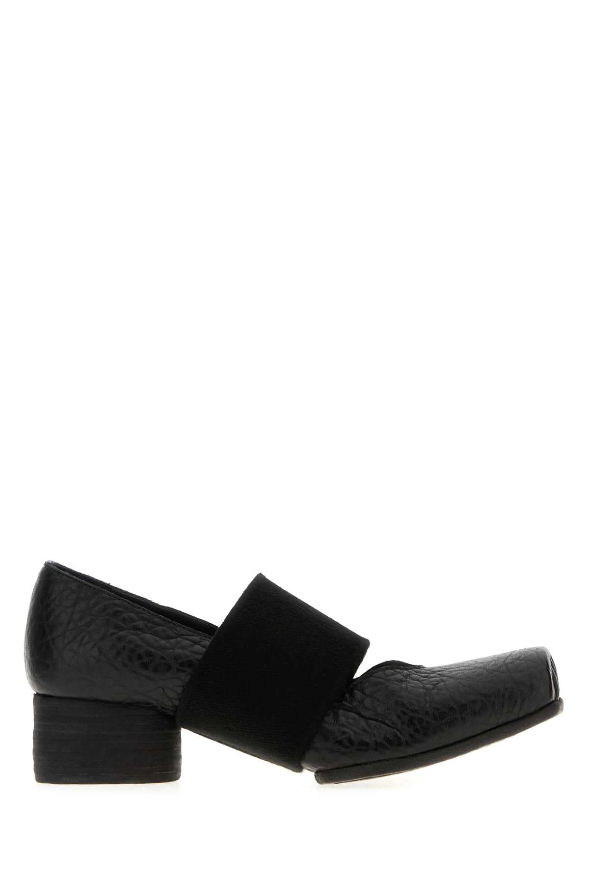 UMA WANG Chic Leather Pumps with 4 cm Heel Height