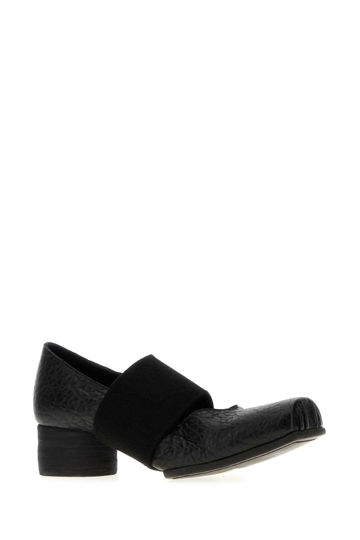 UMA WANG Chic Leather Pumps with 4 cm Heel Height