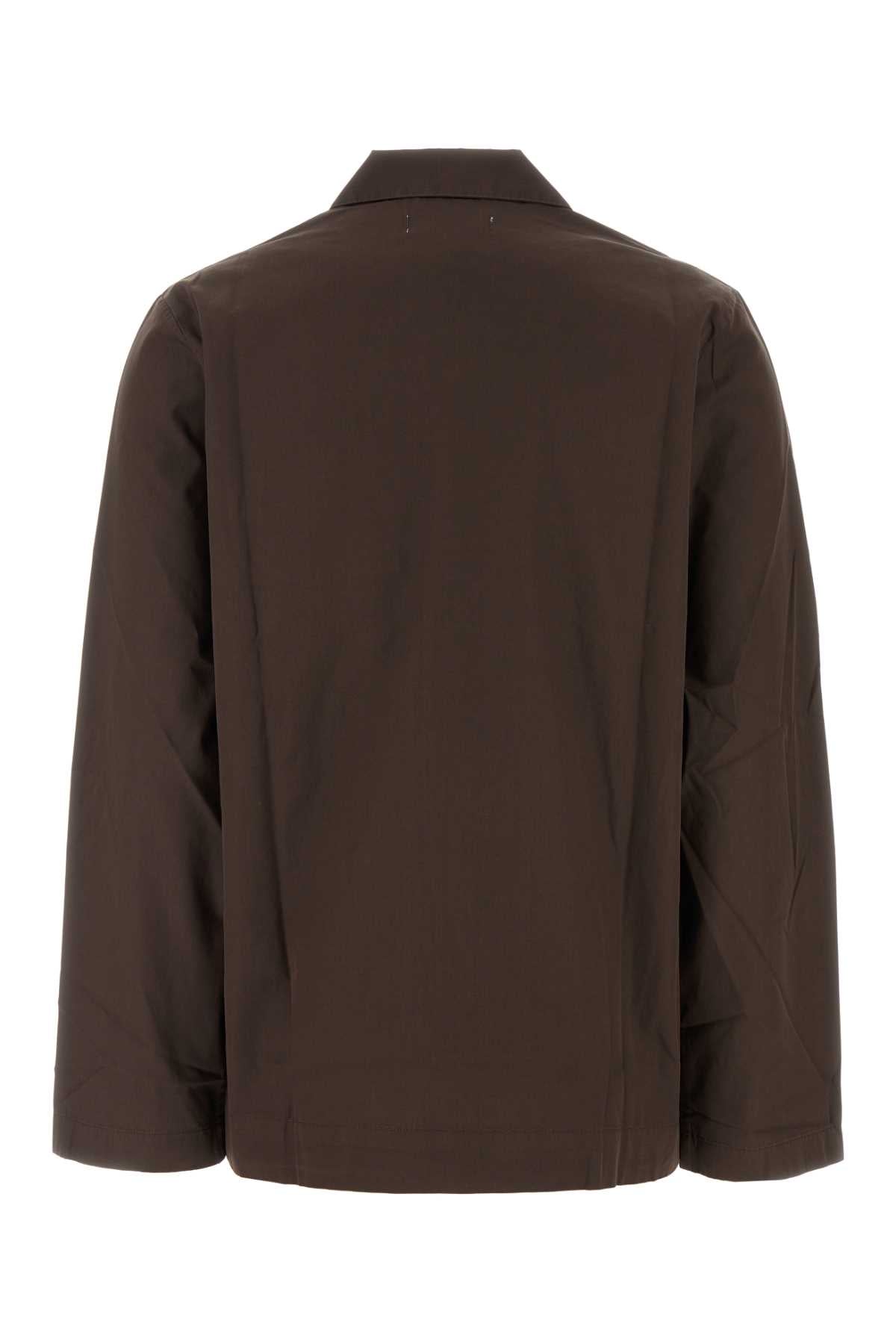 TEKLA Organic Cotton Poplin Mini Shirt for Women