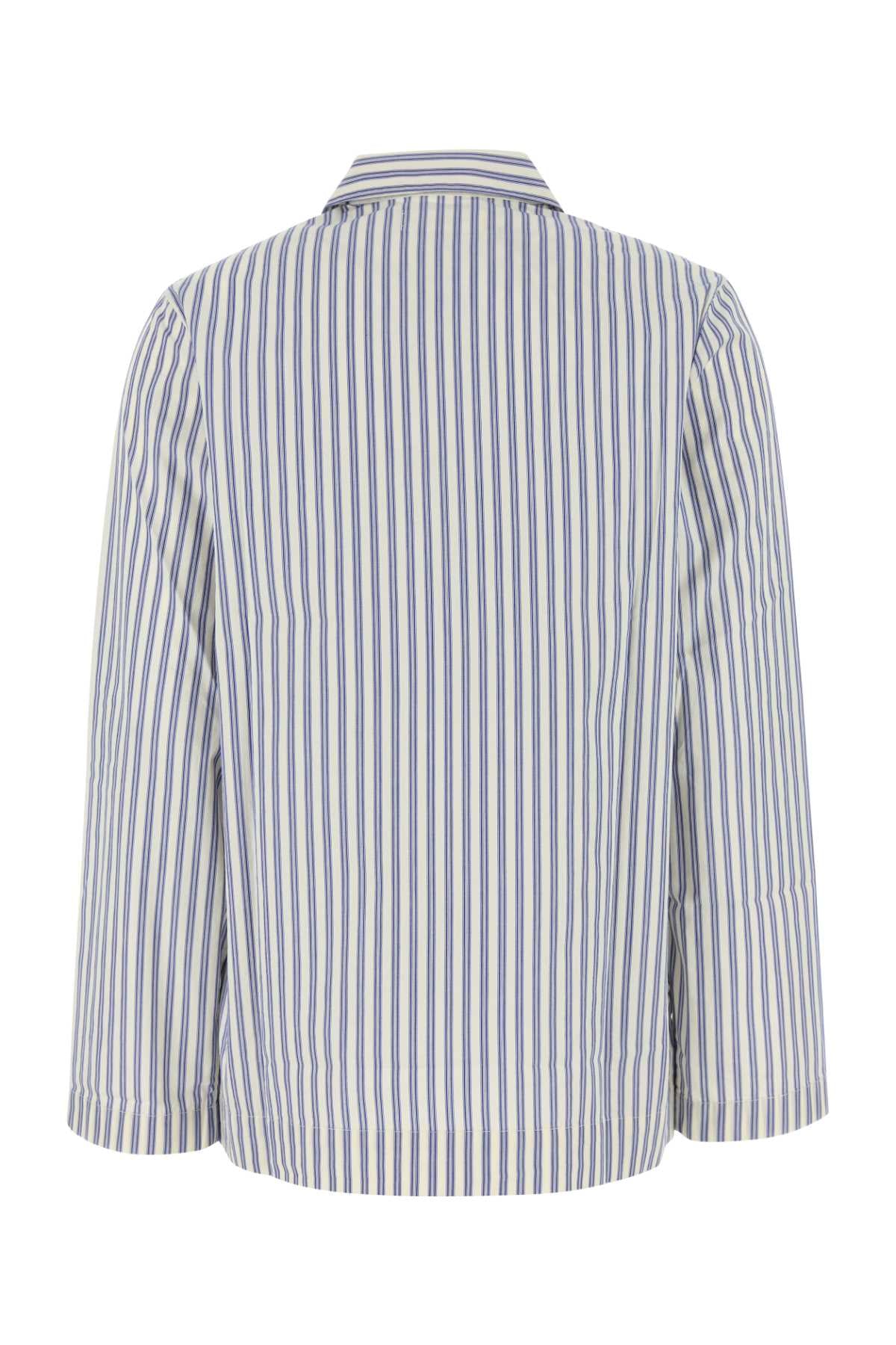 TEKLA Embroidered Poplin Shirt for Women - Seasonal Comfort