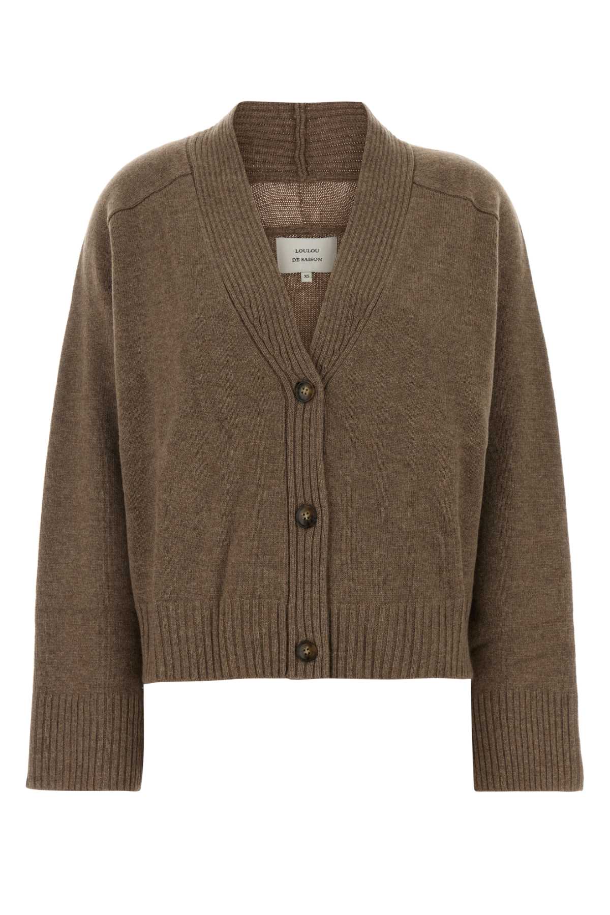 LOULOU DE SAISON Oversize Cashmere Kaia Cardigan