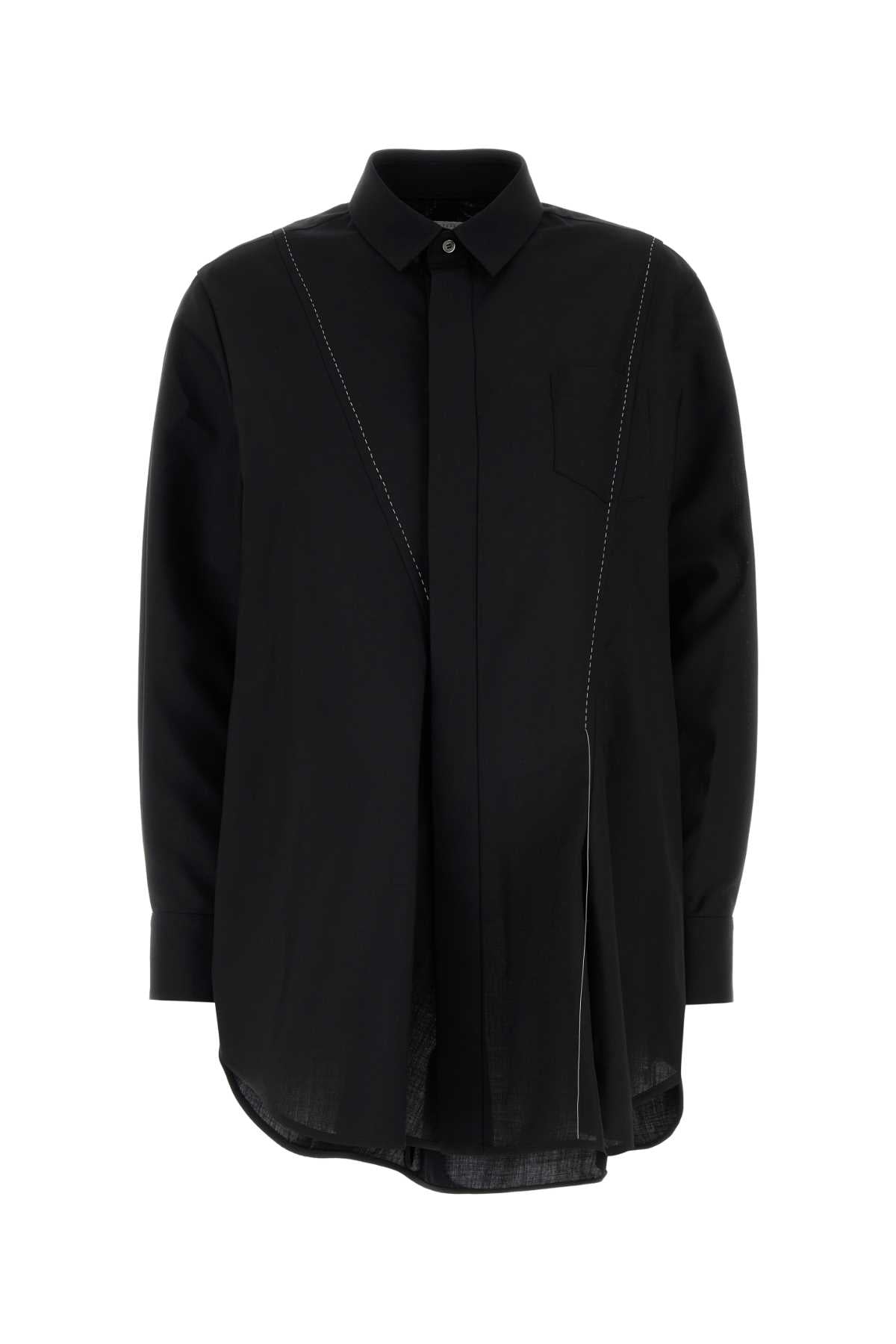 SACAI Chic Polyester Blend Shirt for Women