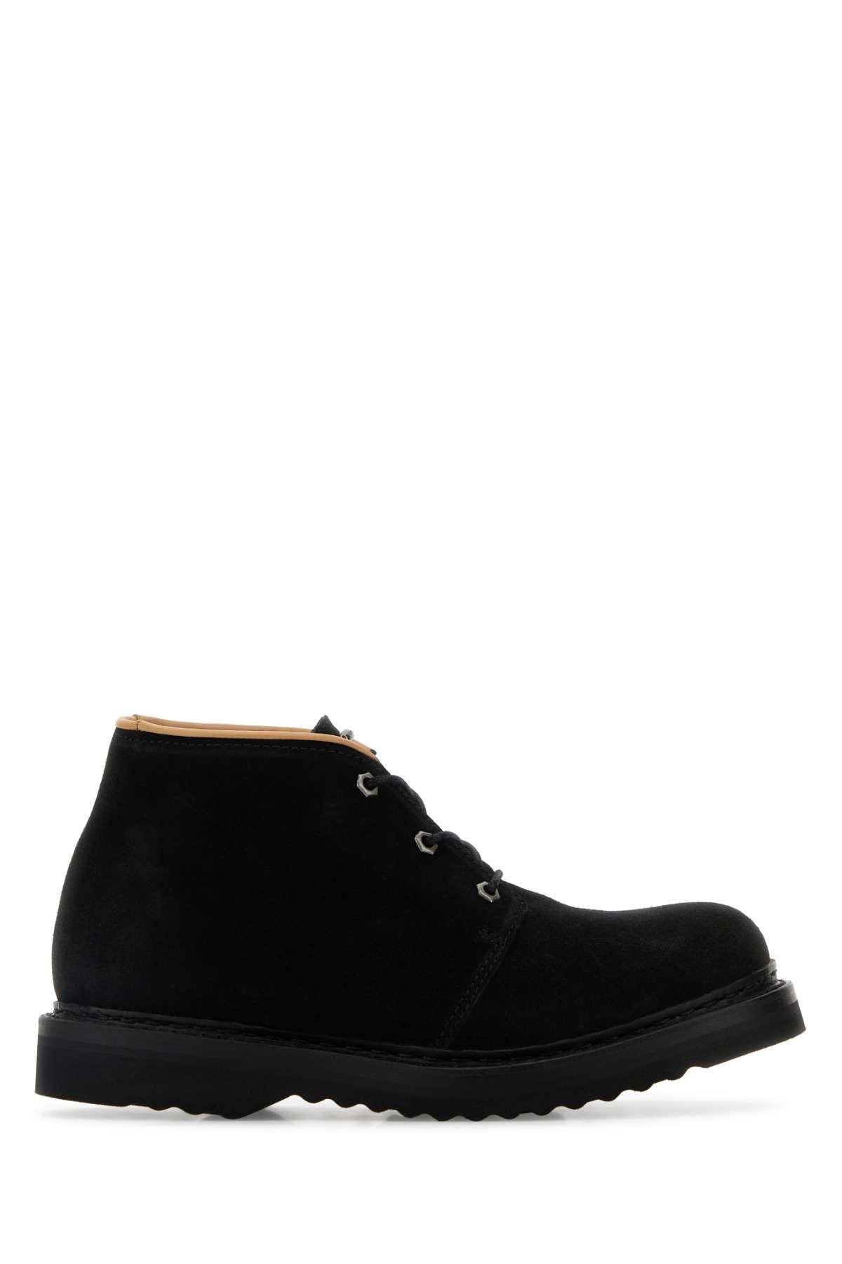 OUR LEGACY Chic Suede Mini Chukka Ankle Boots