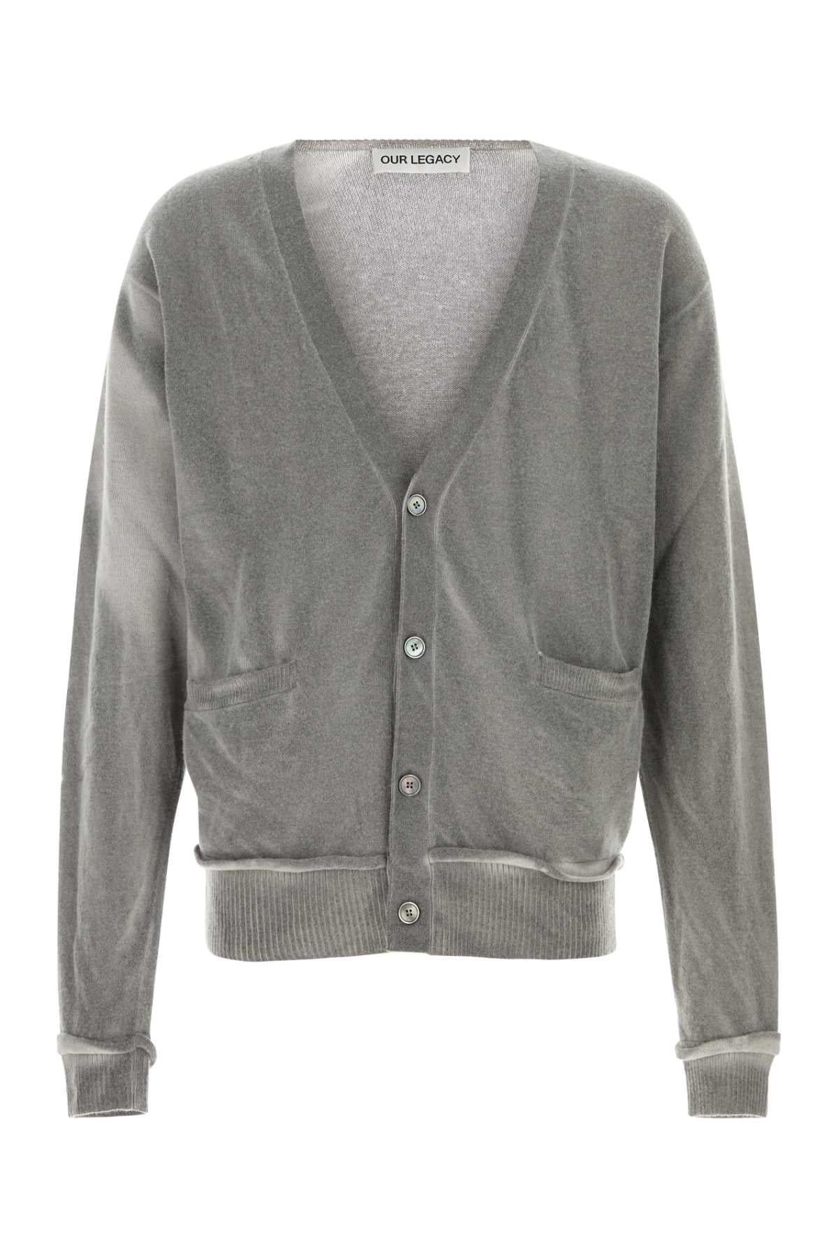 OUR LEGACY Sophisticated Merino Wool Cardigan - Men's Layering Essential