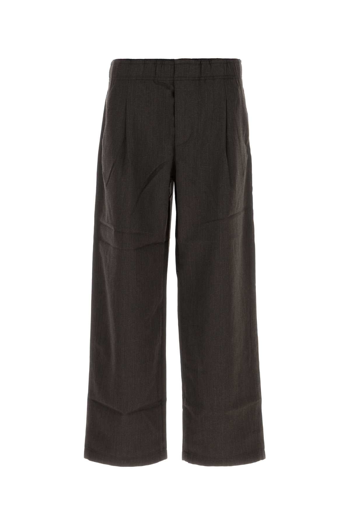 OUR LEGACY Wide-Leg Wool Leisure Pants for Men