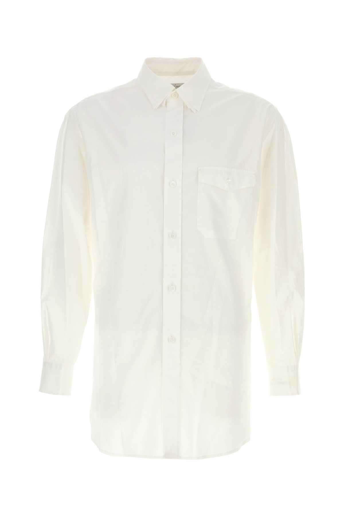 YOHJI YAMAMOTO Cotton Contemporary Shirt - Classic Fit