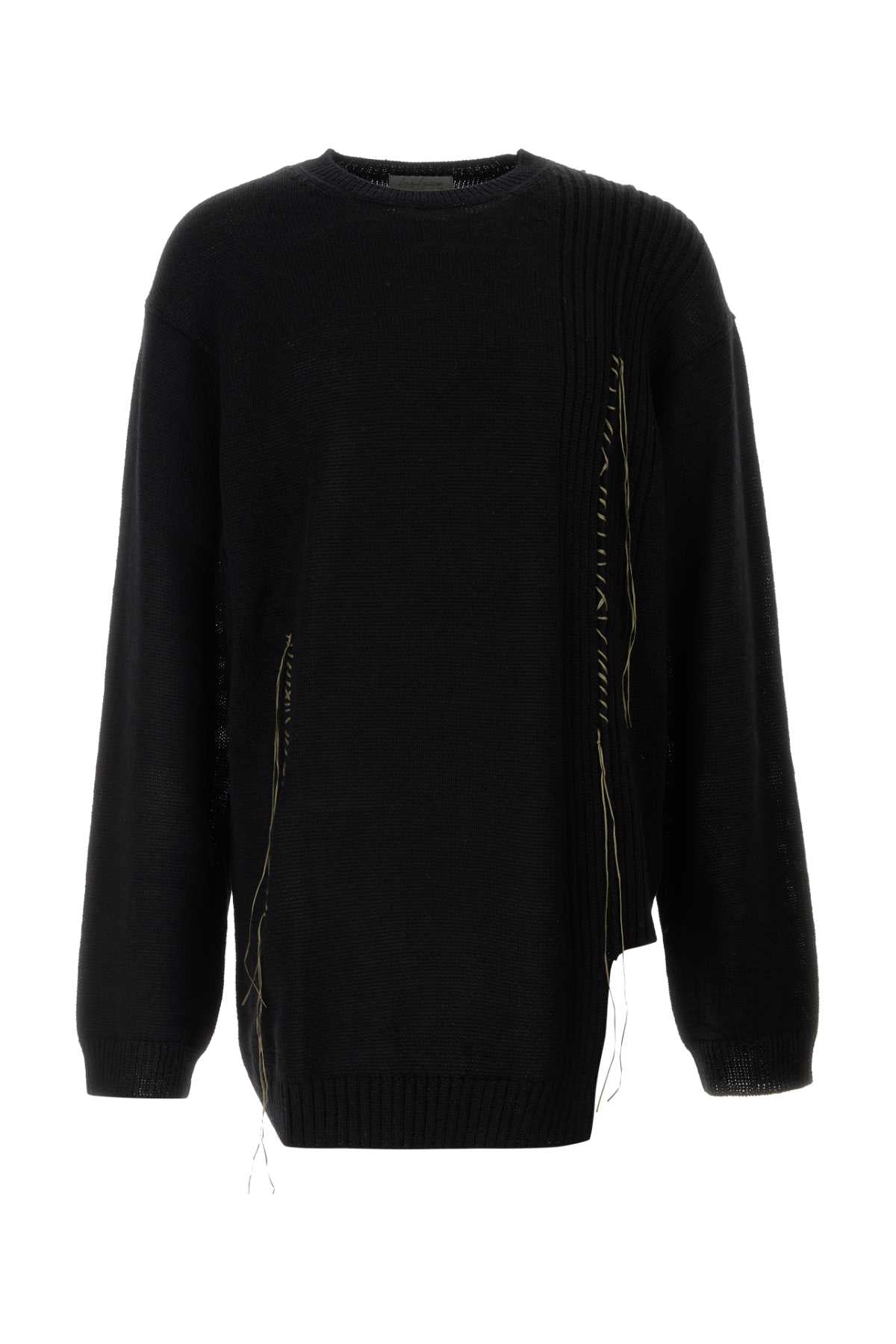 YOHJI YAMAMOTO Oversize Wool Sweater for Men - Stylish Knitwear