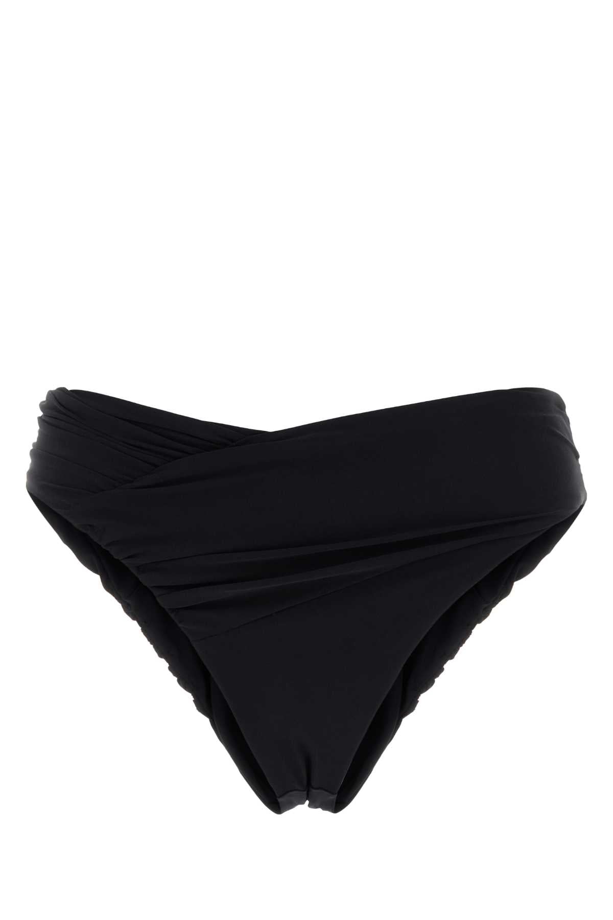 MAGDA BUTRYM Black Stretch Nylon Mini Bikini Bottom