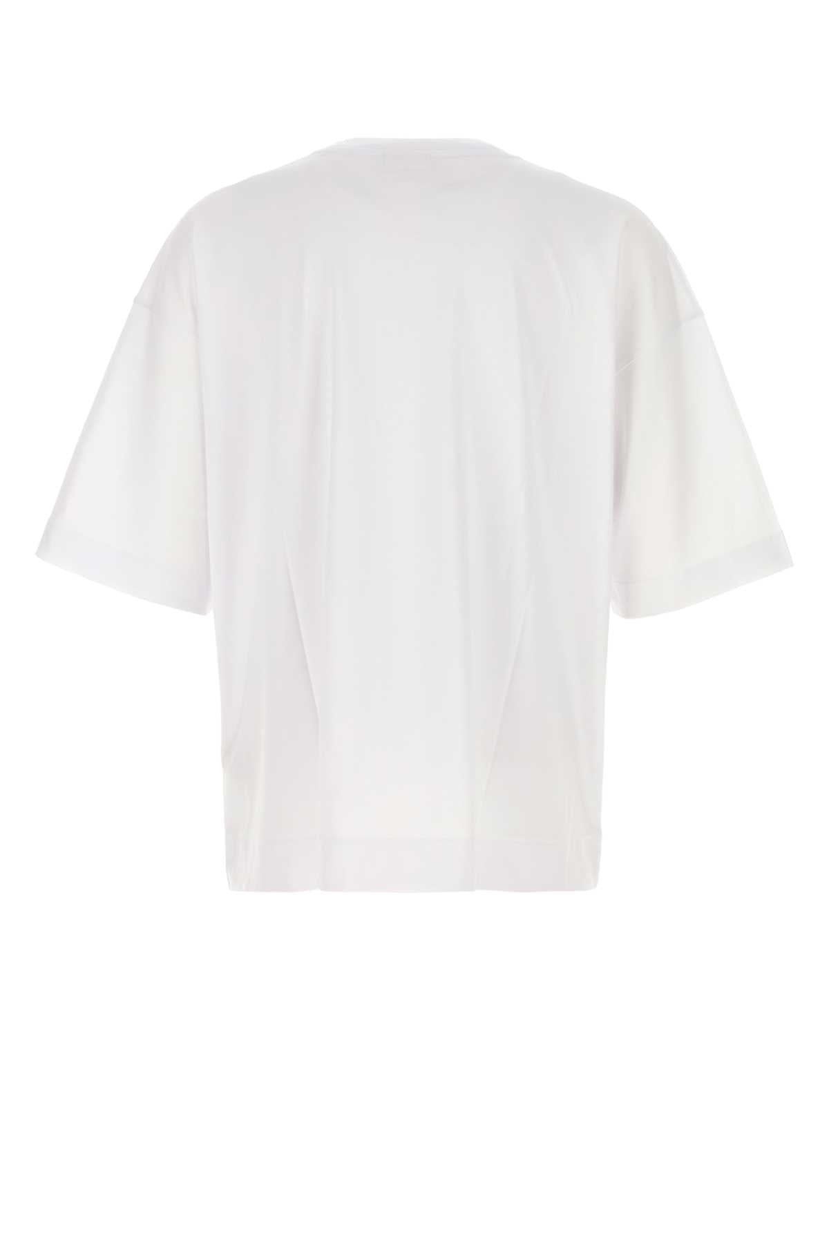 DRIES VAN NOTEN Oversized Hen T-Shirt for Men - FW25