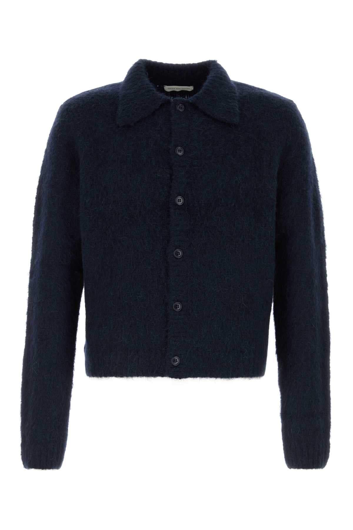 DRIES VAN NOTEN Alpaca Blend Cardigan for Men