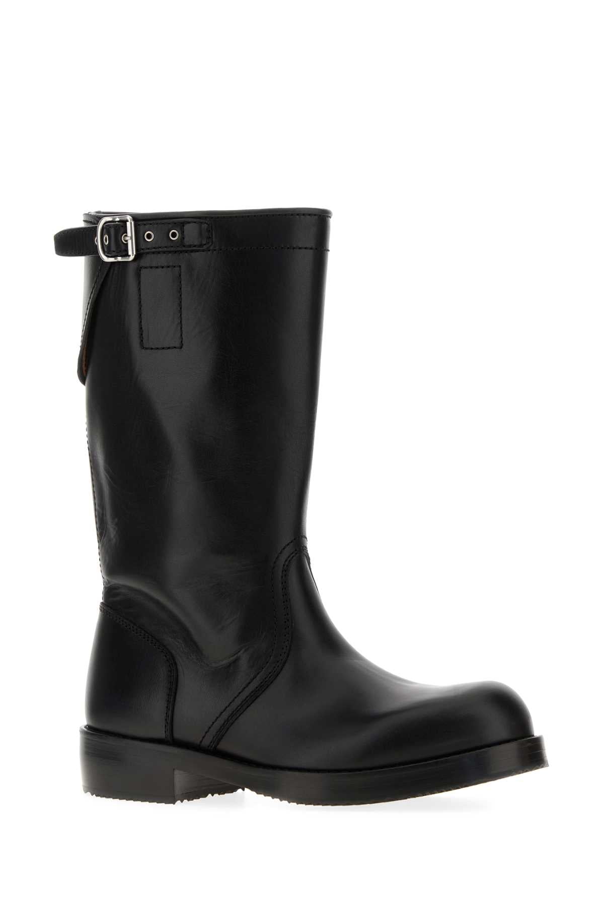 DRIES VAN NOTEN Classic Leather Boots for Men - Stylish and Durable
