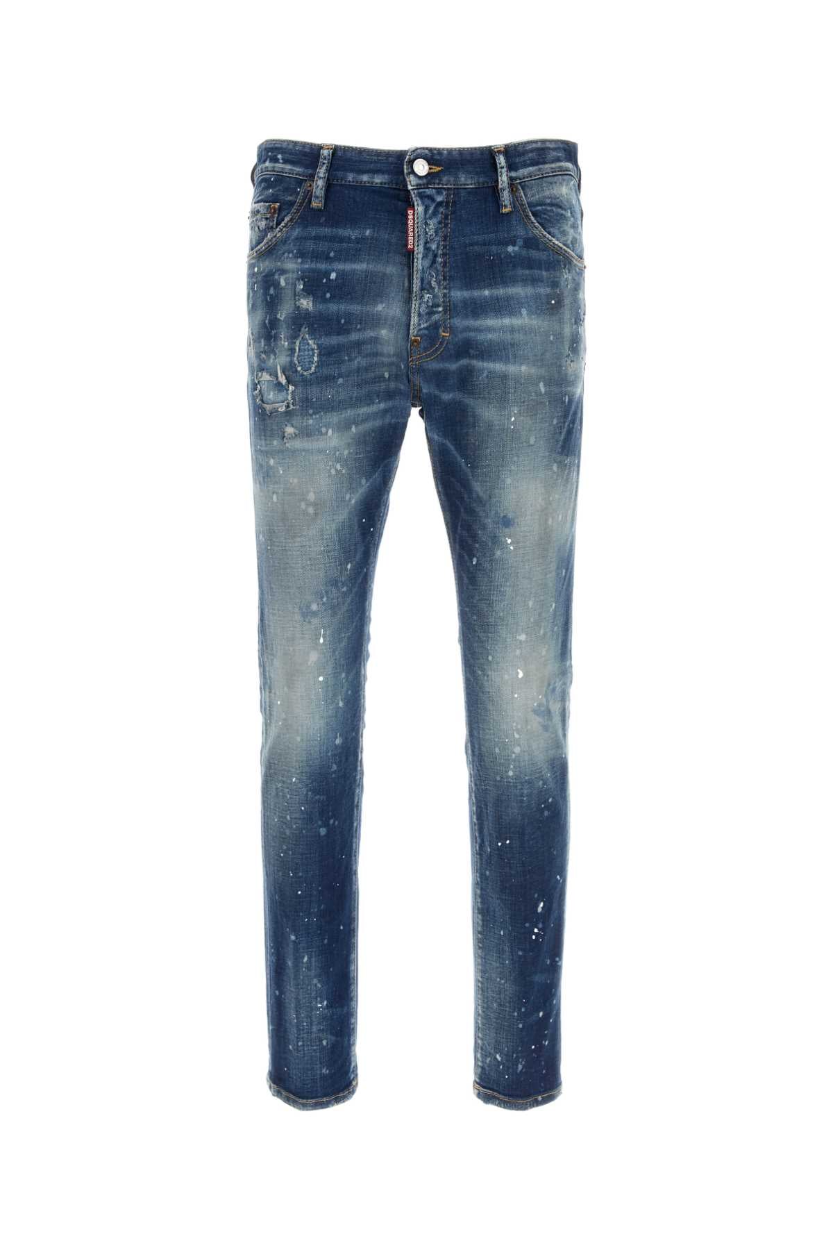 DSQUARED Stretch Denim Jeans 25W - Men's Stylish Fit