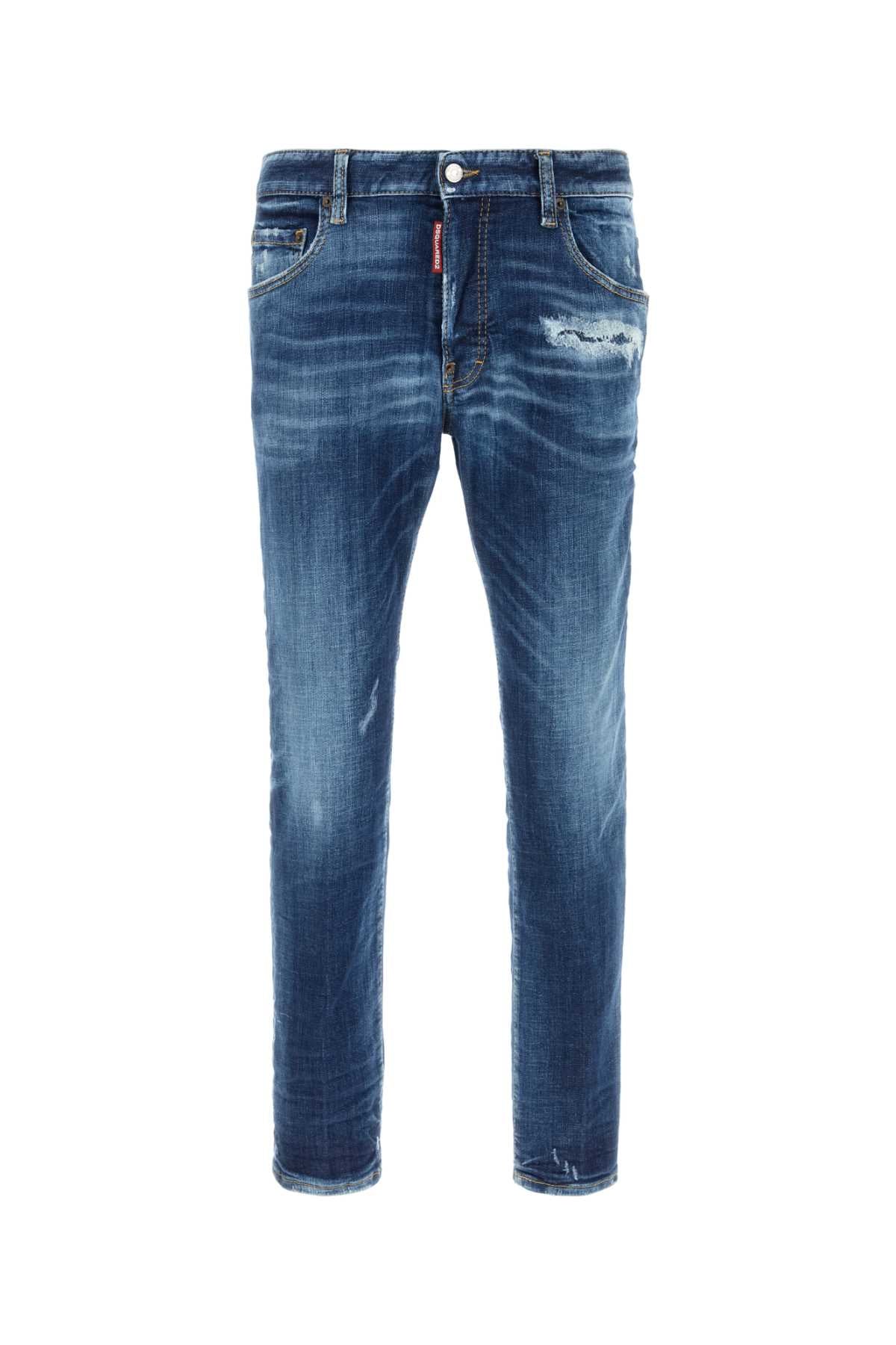 DSQUARED Stretch Denim Skater Jeans for Men