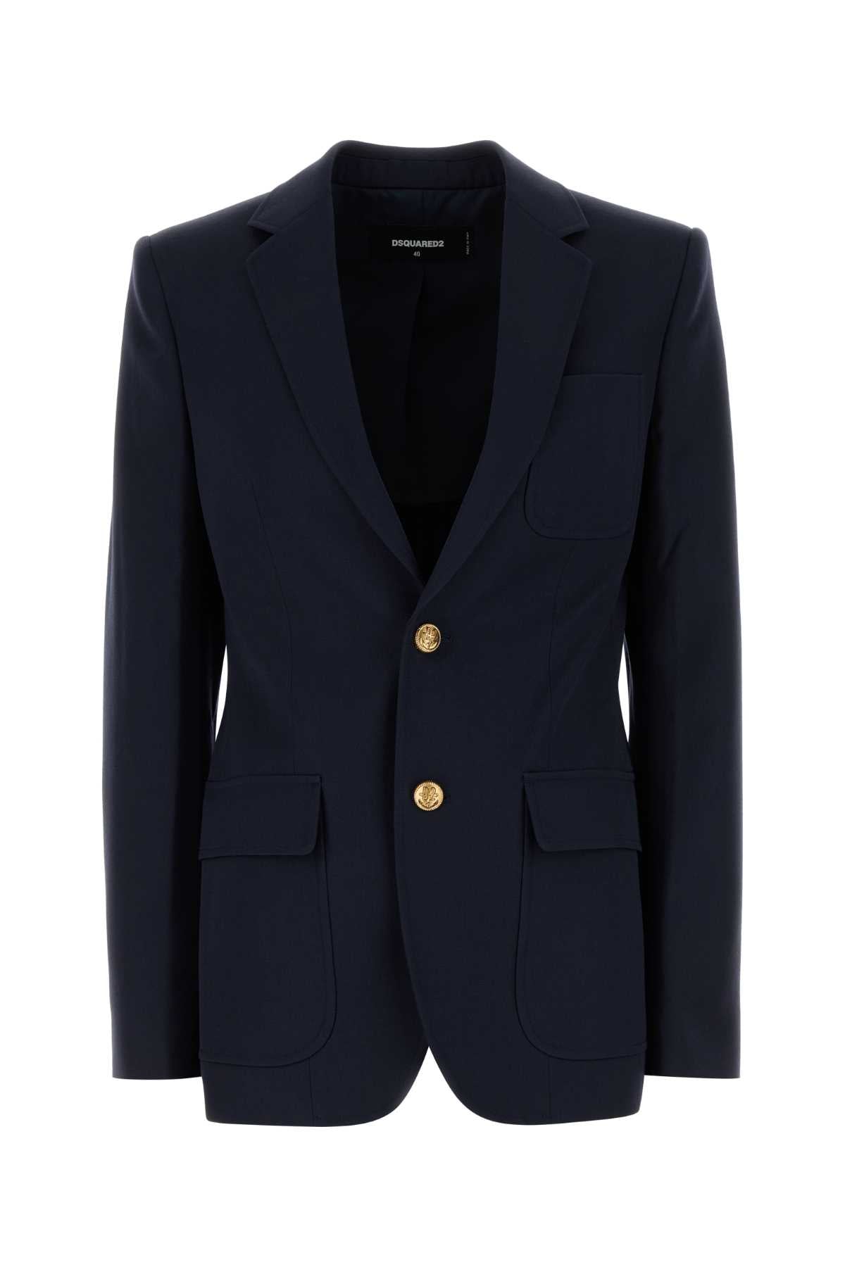 DSQUARED Wool Blazer for Women - Seasonal Elegance