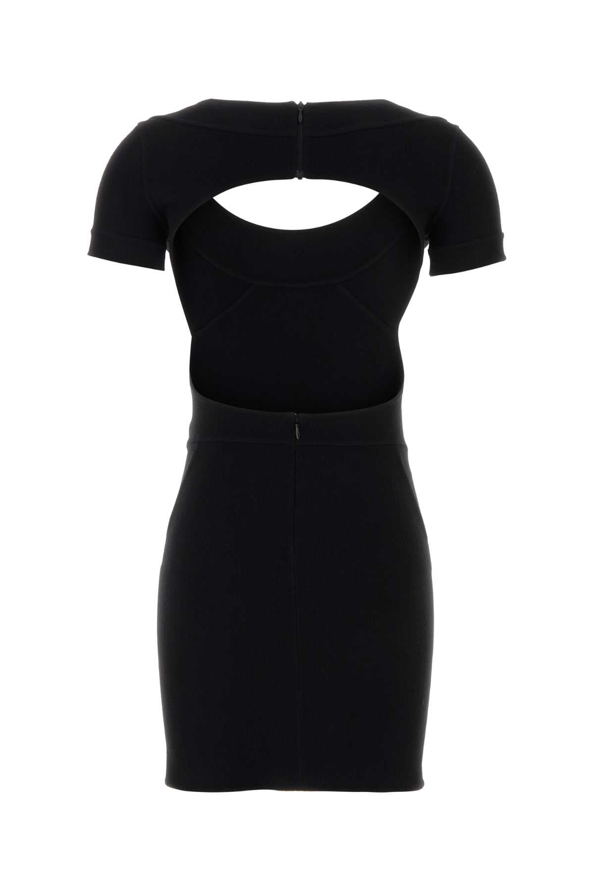 DSQUARED Chic Stretch Wool Blend Mini Dress for Women