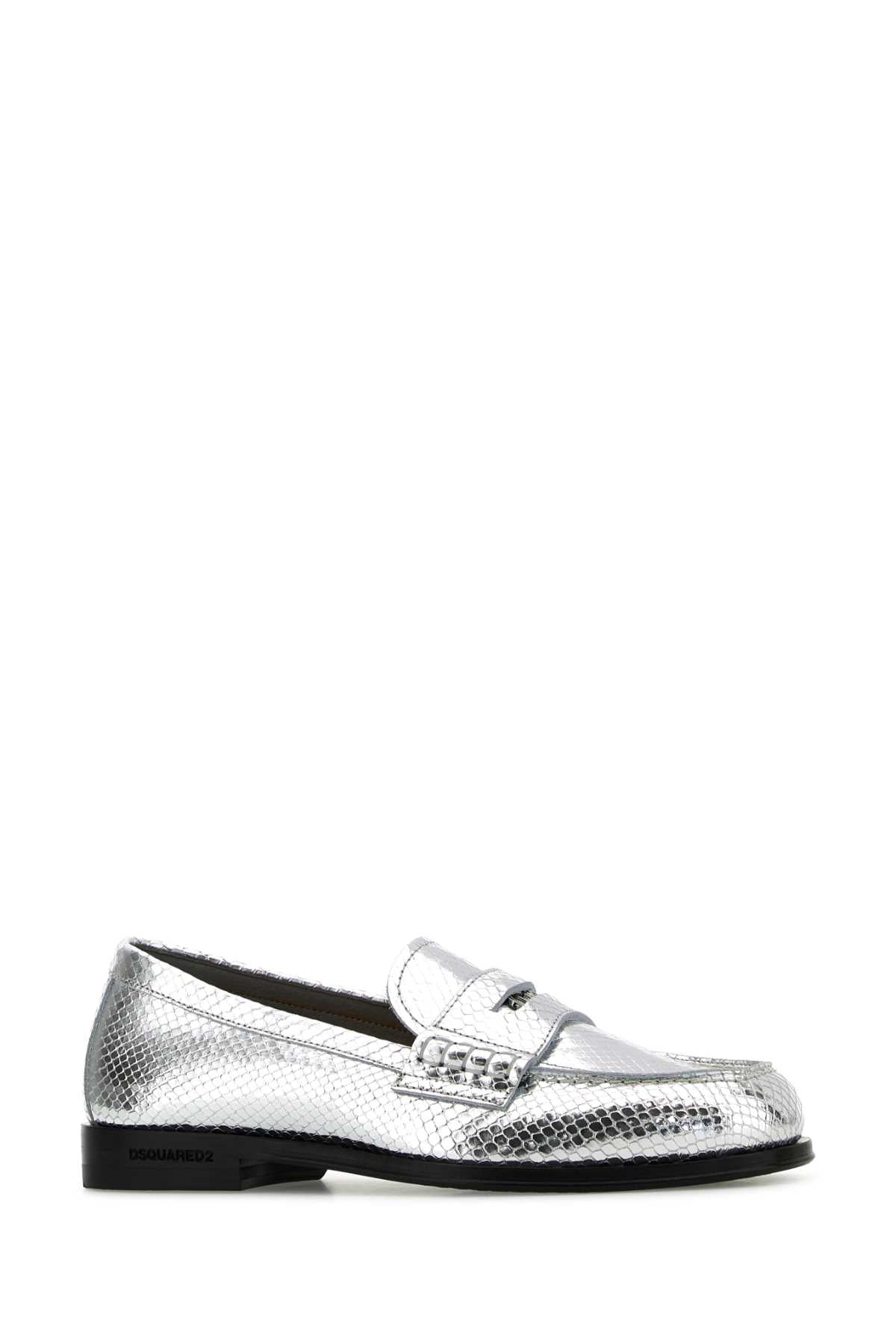DSQUARED Elegant Leather Neoclassic Loafers for Women