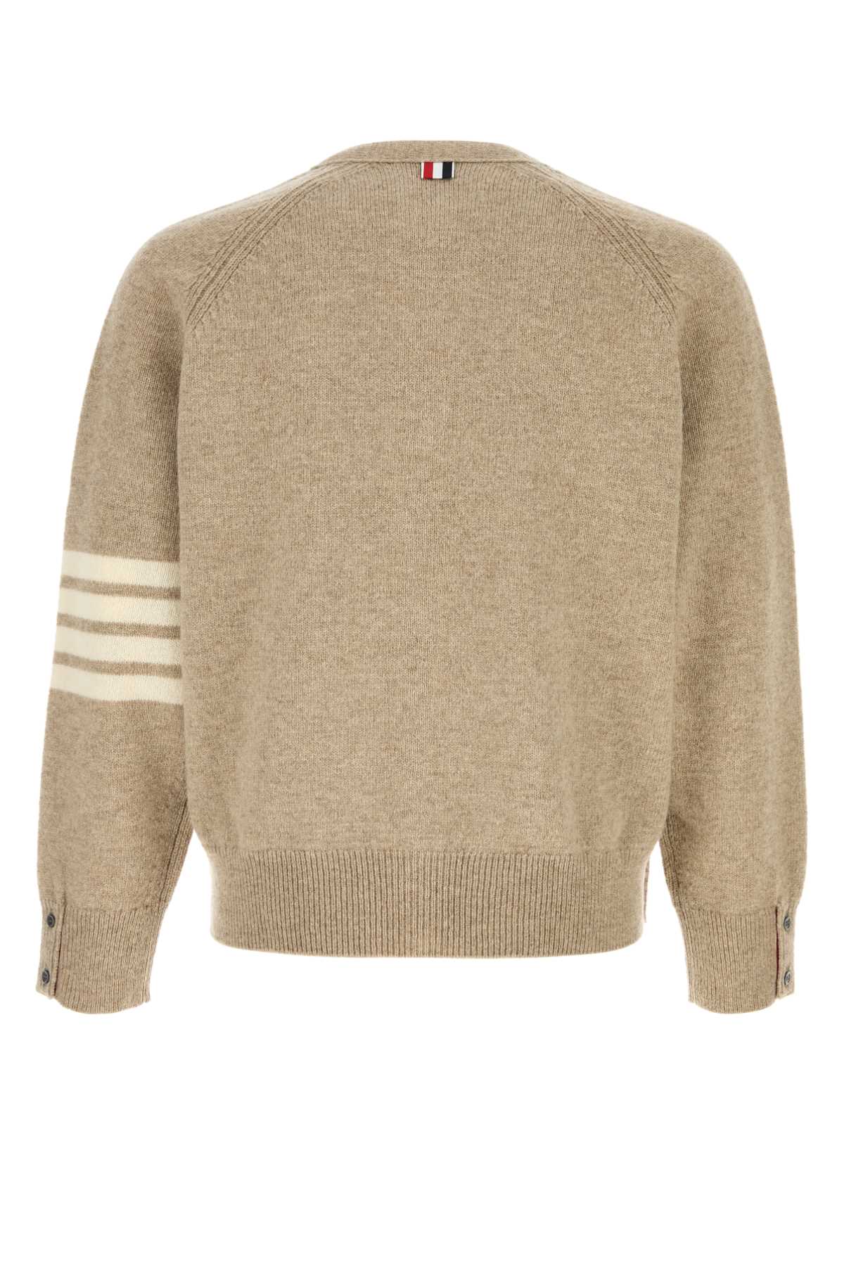 THOM BROWNE Wool Cardigan for Men - Fall/Winter Style