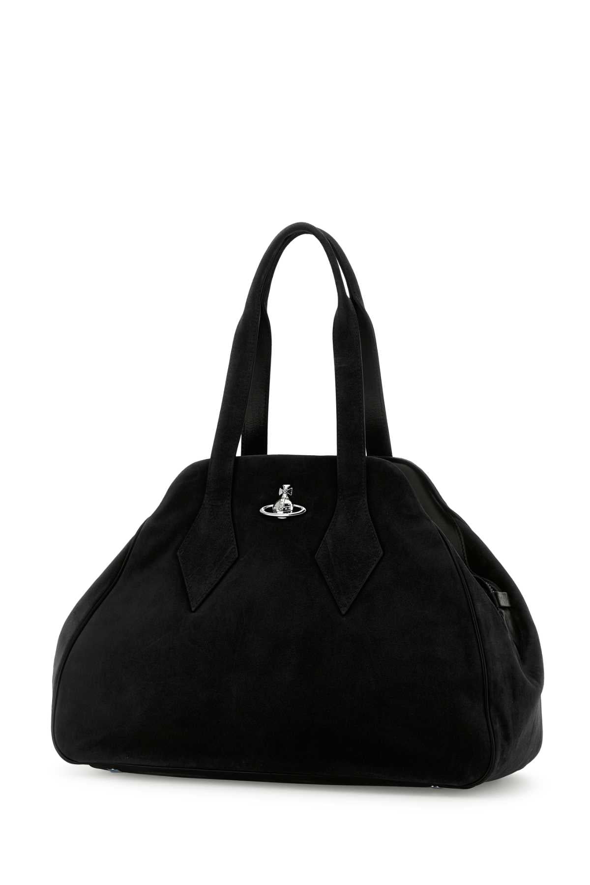 VIVIENNE WESTWOOD Large Yasmine Suede Shoulder Handbag (45 cm)