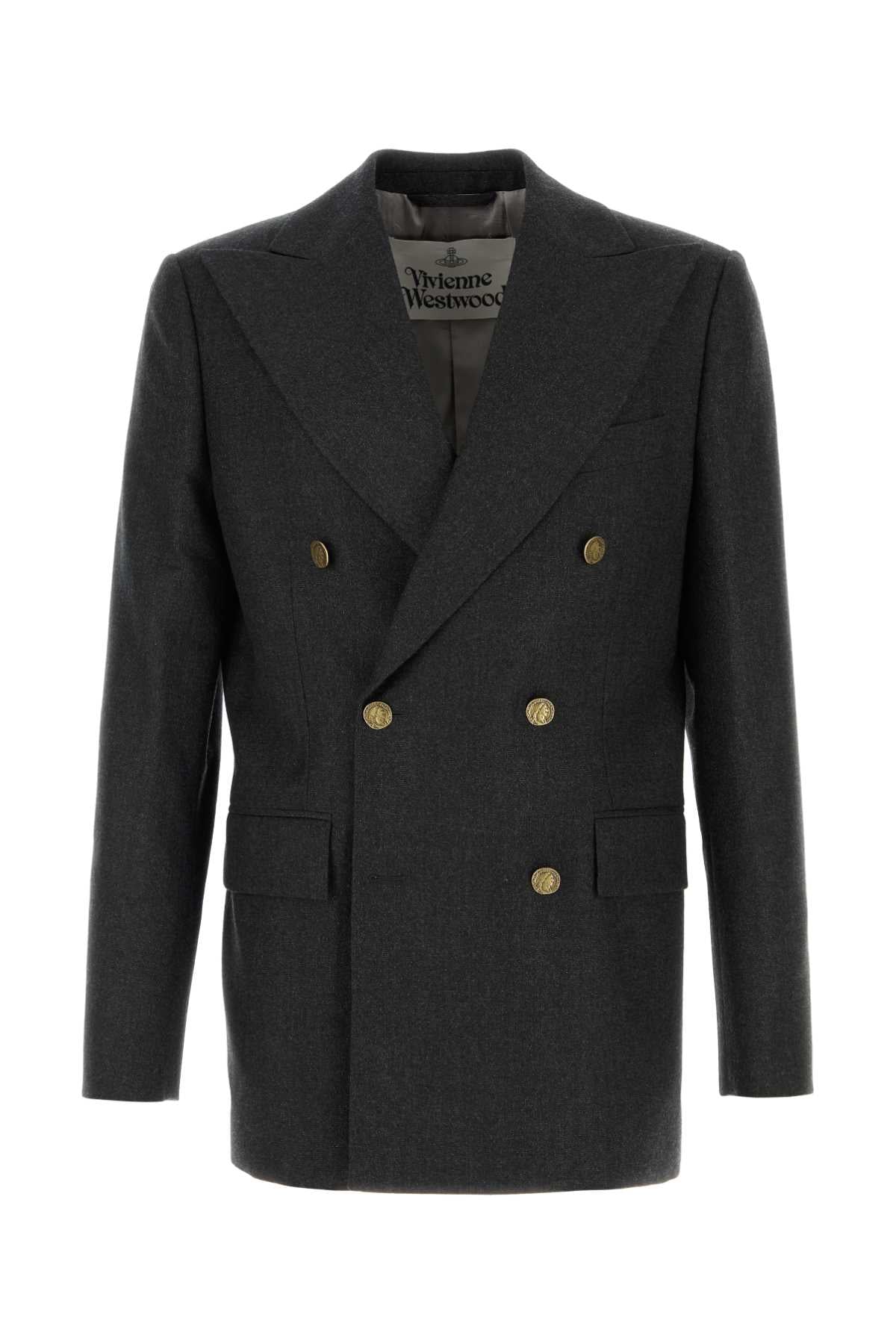VIVIENNE WESTWOOD Wool Blend Captain Blazer for Men