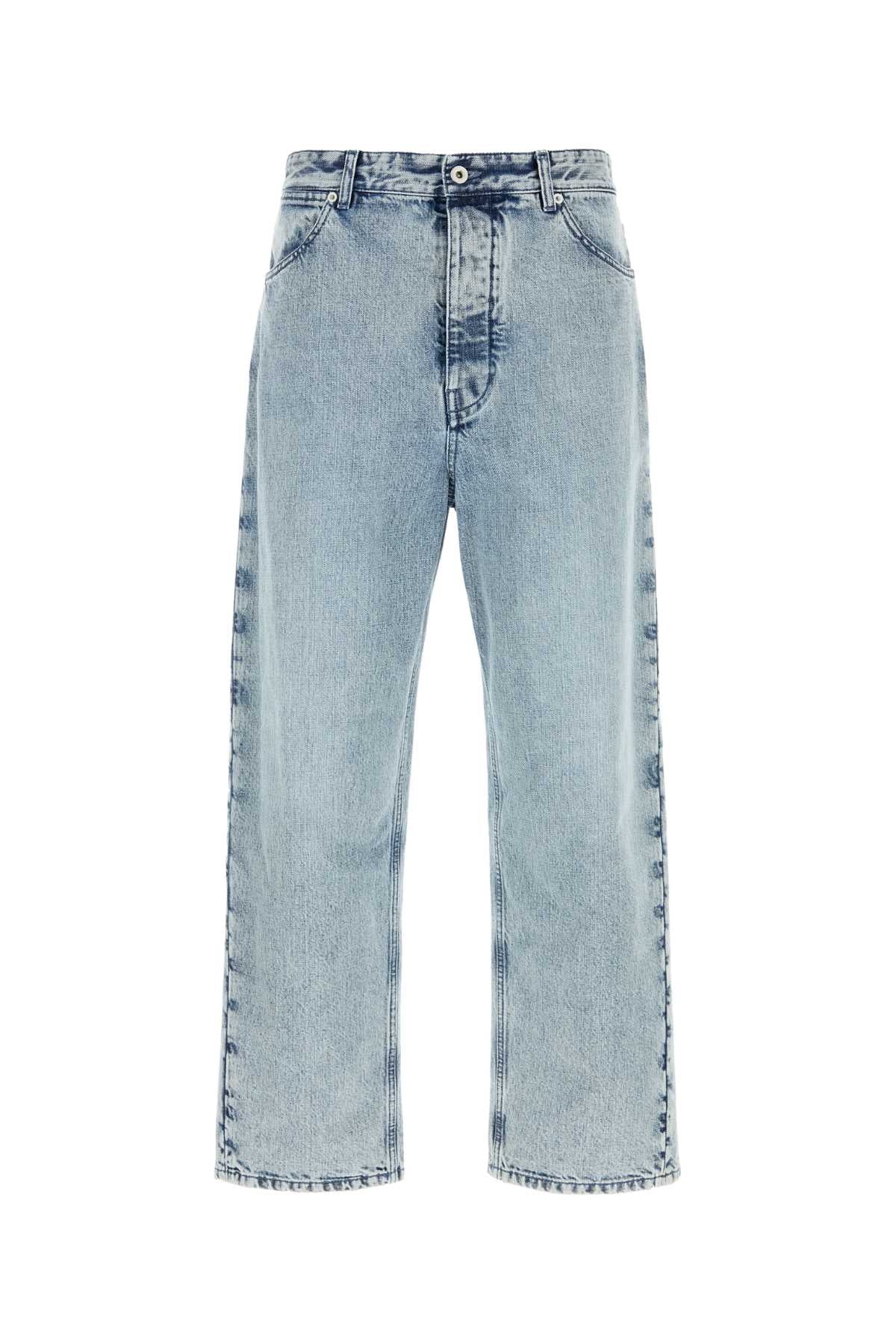 JIL SANDER Light Blue Denim Jeans for Men