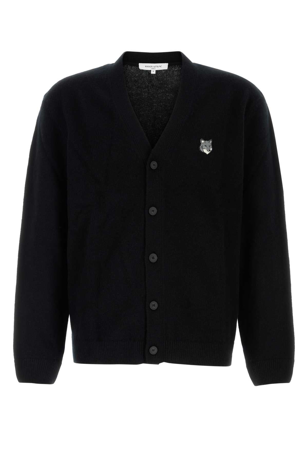 MAISON KITSUNE Wool Cardigan for Men - Perfect for FW25