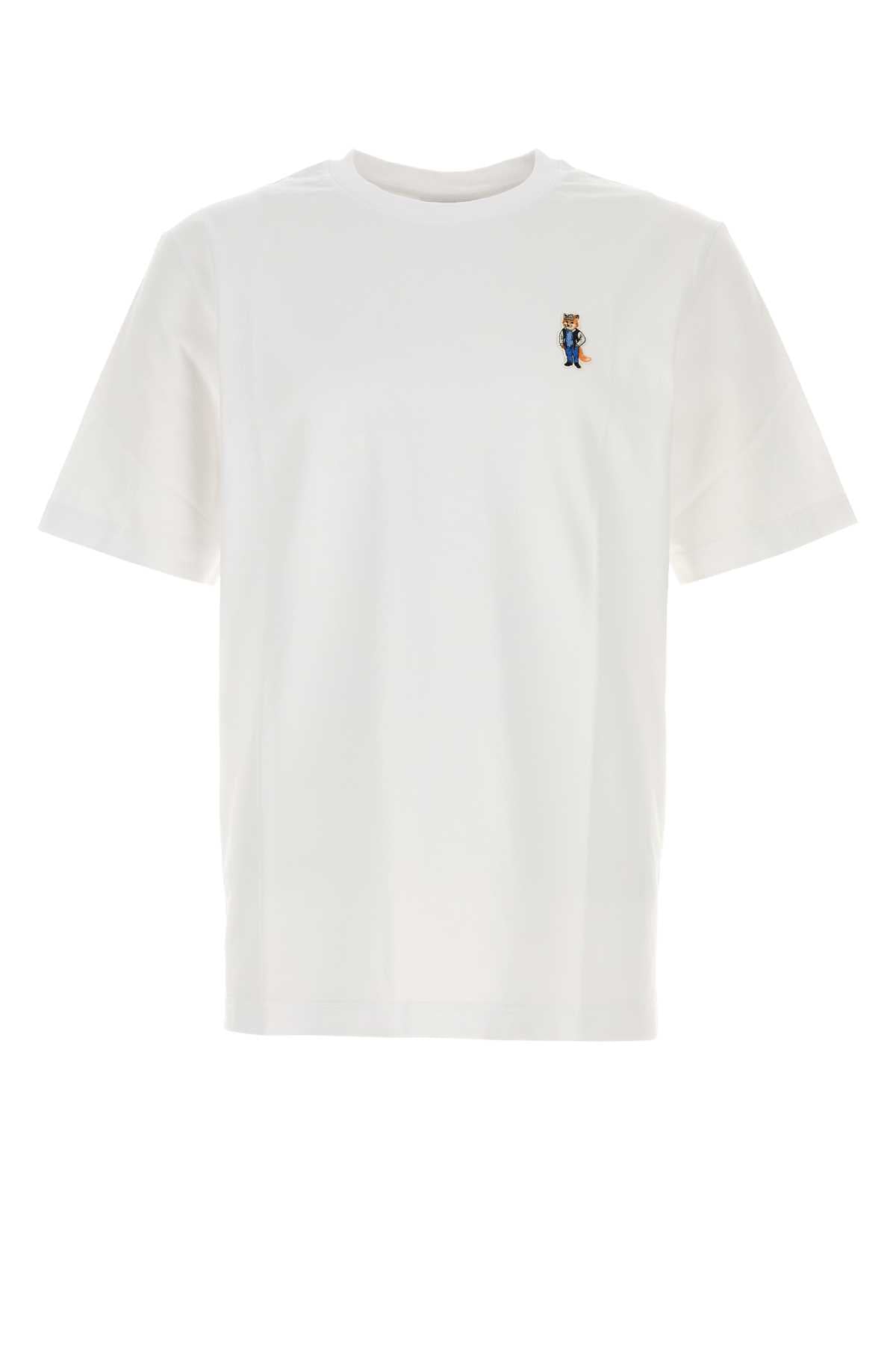 MAISON KITSUNE Classic Cotton T-Shirt for Men - FW25