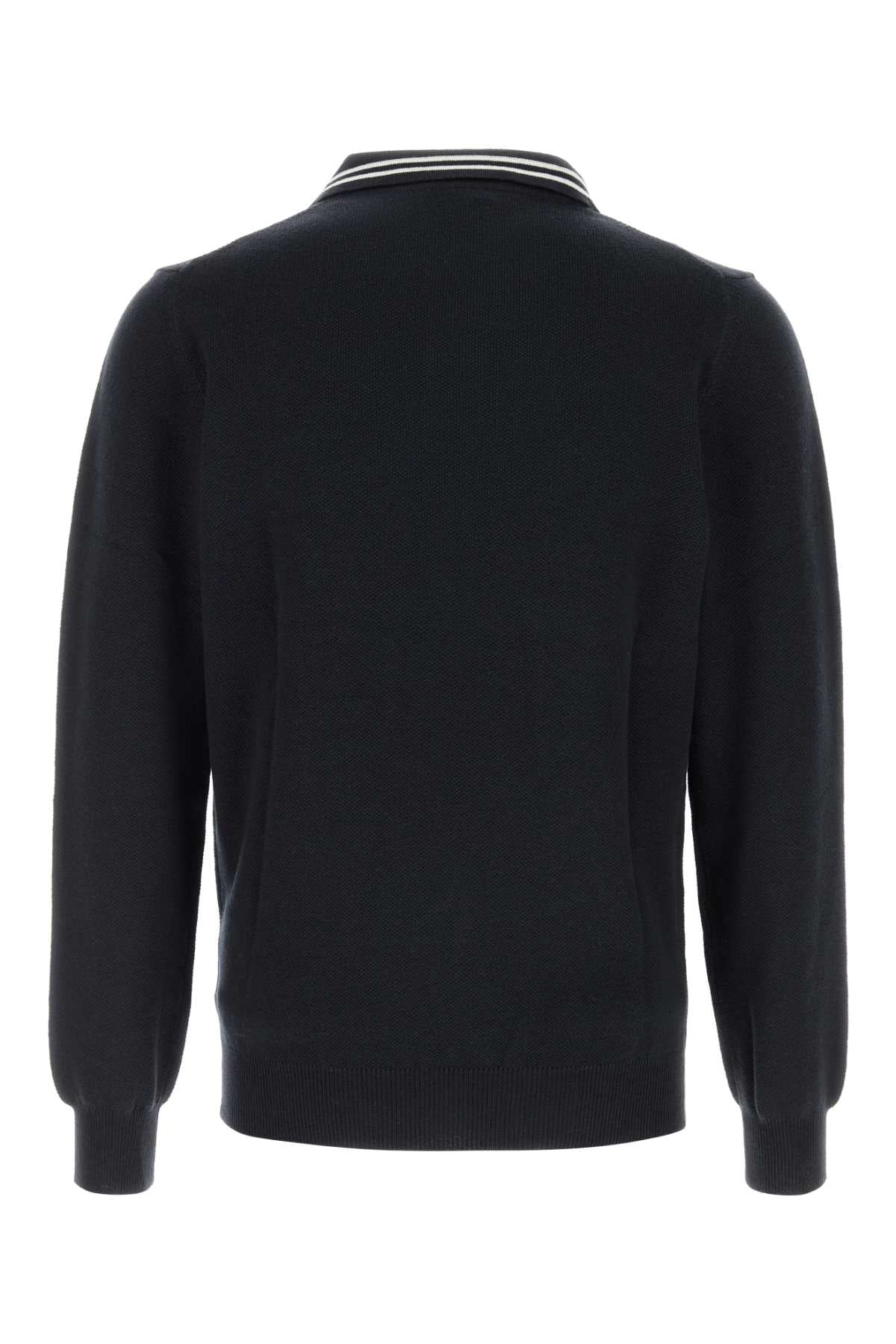 AUTRY Classic Knit Polo Shirt for Men