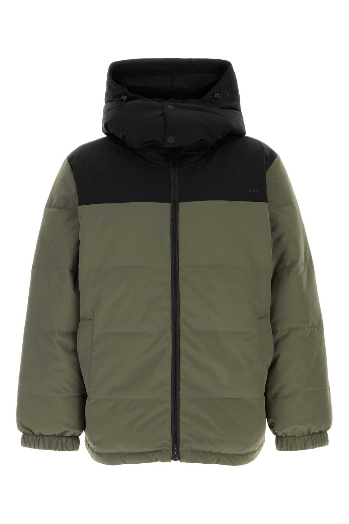 A.P.C. Reversible Stretch Polyester Padded Jacket for Men